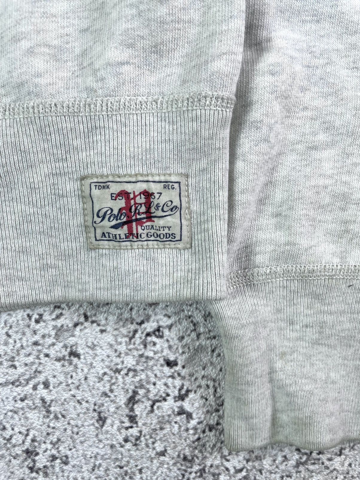 RRL Ralph Lauren 1990s Dirty Thrashed vintage sweatshirt double v Size US S / EU 44-46 / 1 - 3 Thumbnail