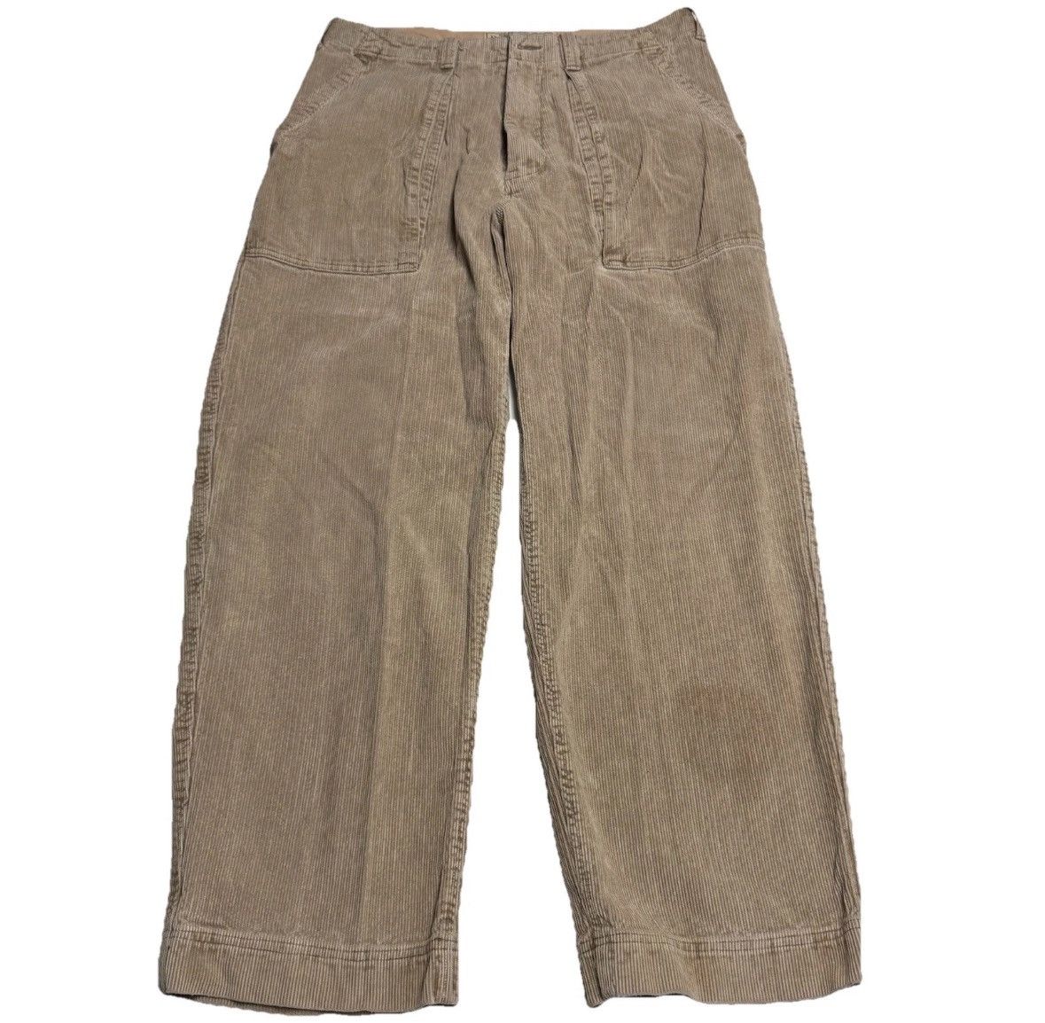 Abercrombie & Fitch Vintage Abercrombie & Fitch Baggy Corduroys Missing Button Size US 32 / EU 48 - 1 Thumbnail