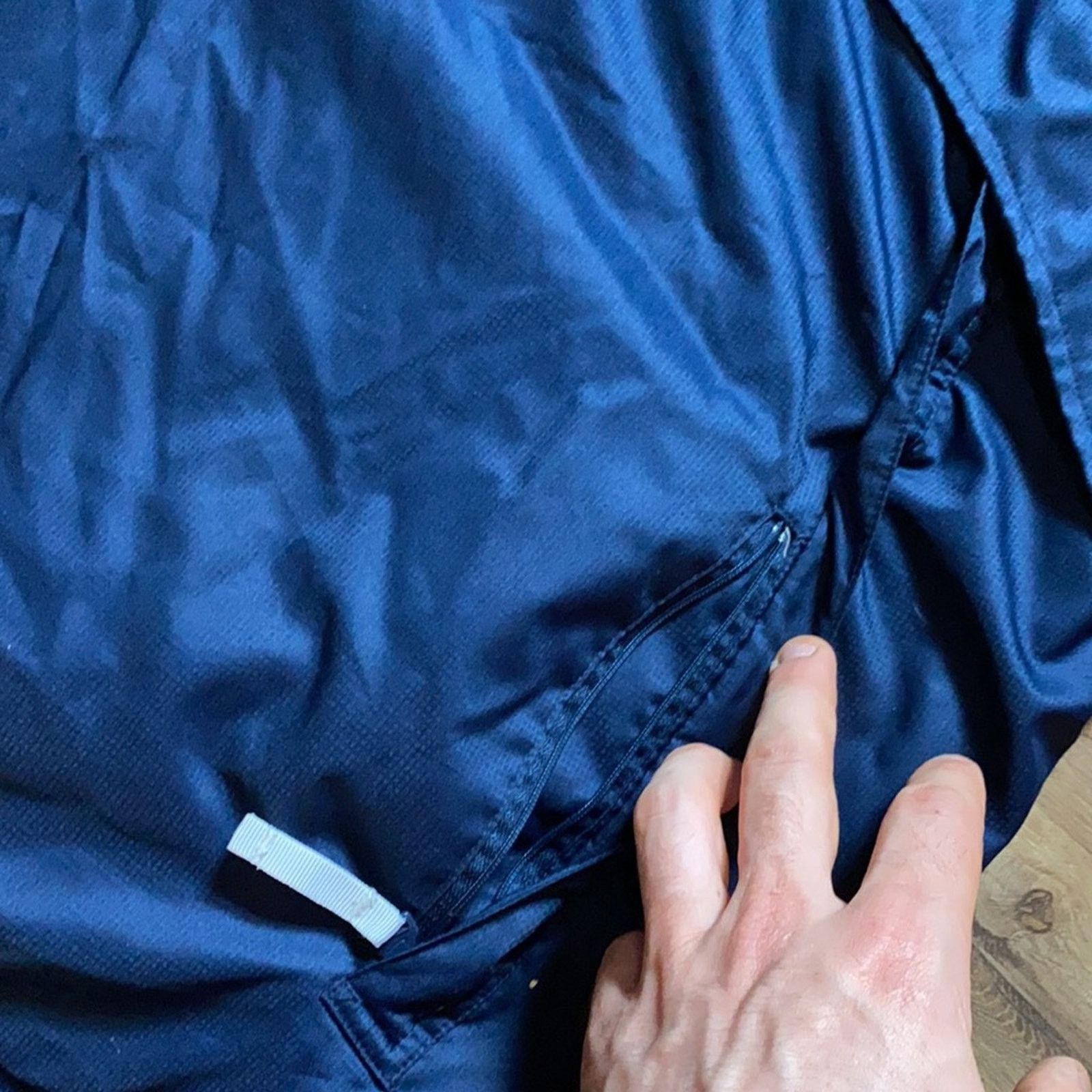 Nike 90s Nike Reversible Center Swoosh Windbreaker Fleece Anorak Size US XL / EU 56 / 4 - 7 Thumbnail