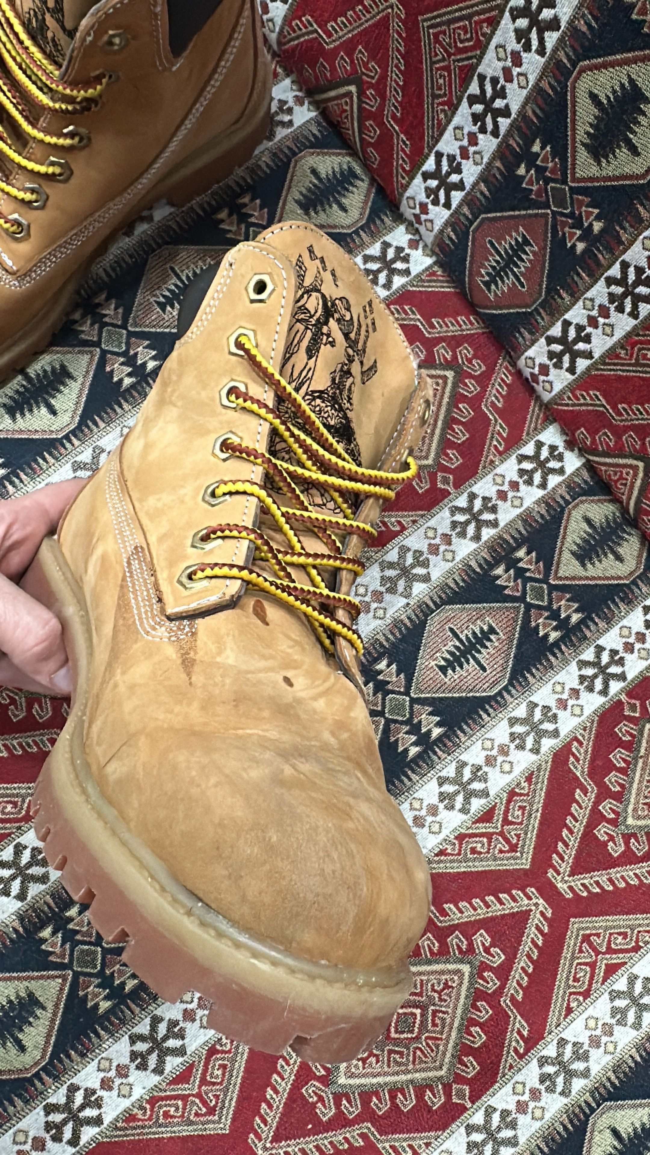 Derschutze Derschütze "yasmin v3" Boots Size 41 Timberland Style Size US 8 / EU 41 - 12 Thumbnail