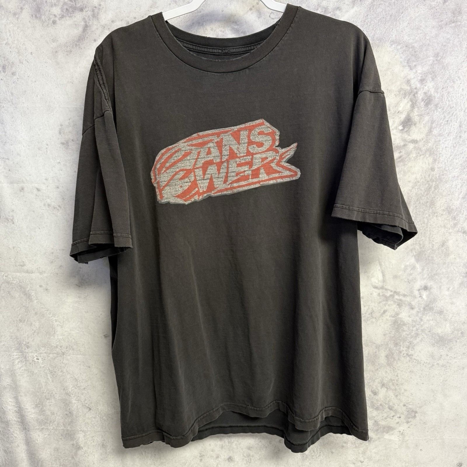 Other Answer Racing T Shirt Mens 2XL Faded Black Short Sleeve Size US XXL / EU 58 / 5 - 2 Thumbnail