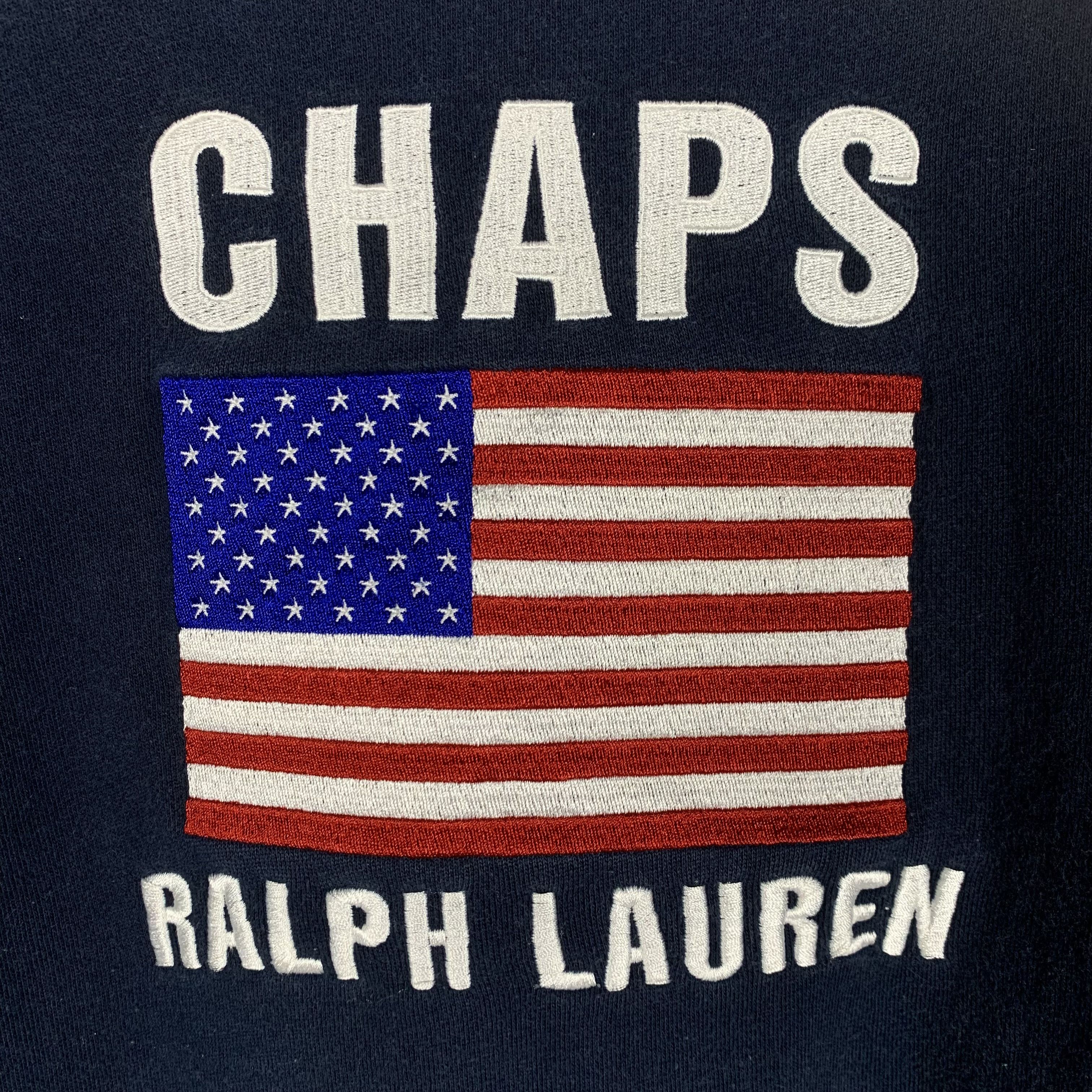 Chaps Ralph Lauren Vintage Chaps Ralph Lauren USA Flag Sweatshirt Crewneck Size US L / EU 52-54 / 3 - 2 Thumbnail