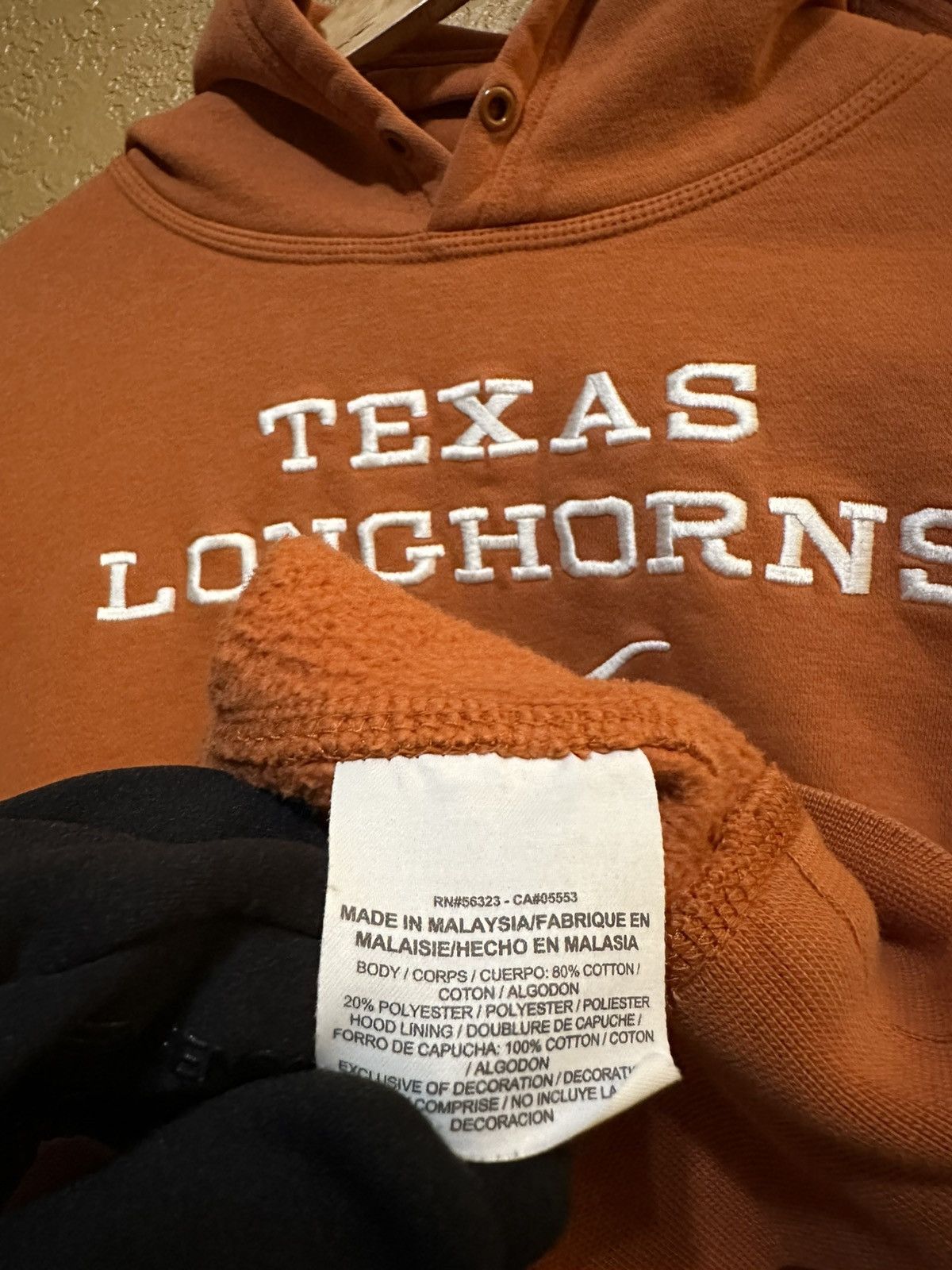Nike vtg thrashed Nike University of Texas Longhorns Hoodie Y2K Size US XXL / EU 58 / 5 - 6 Thumbnail