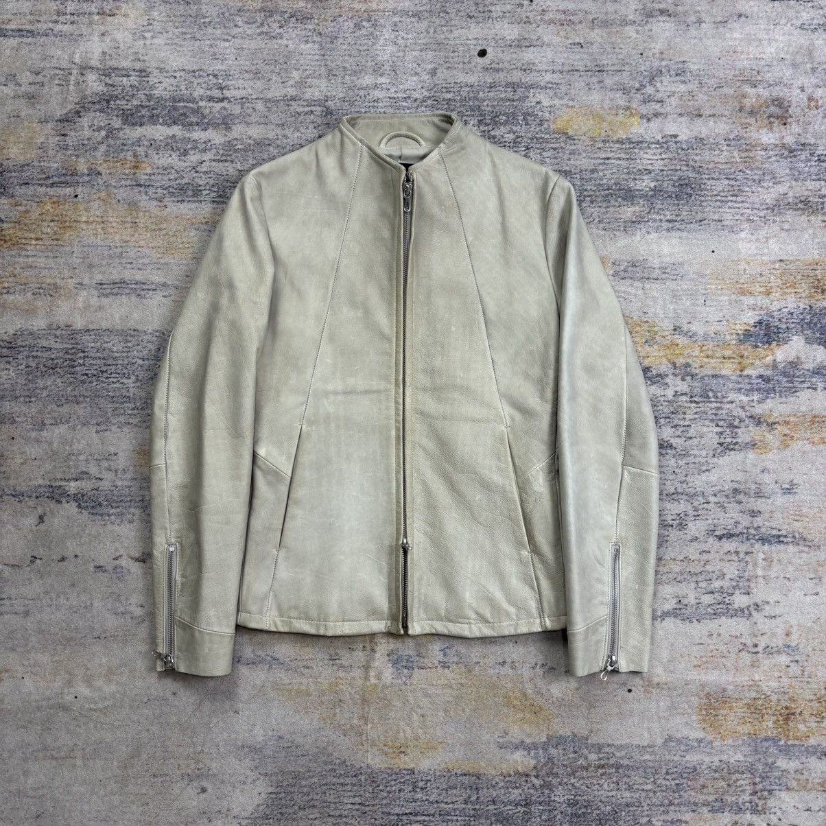 Tornado Mart Tornado mart scar stitch leather jacket guidi ccp style Size US S / EU 44-46 / 1 - 1 Thumbnail