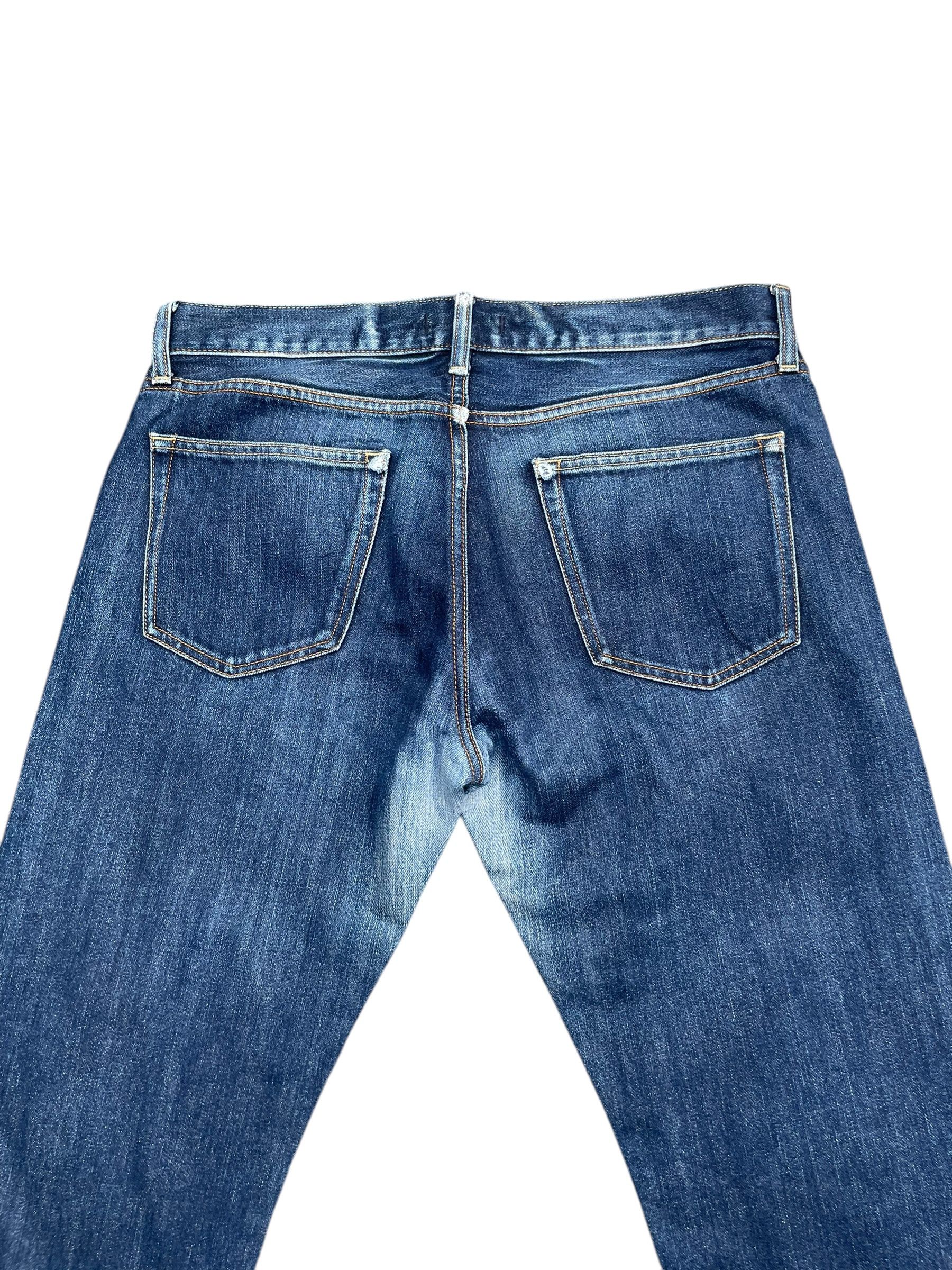 Japanese Brand Uniqlo Kaihara Redline Selvedge Denim Size US 35 - 8 Thumbnail