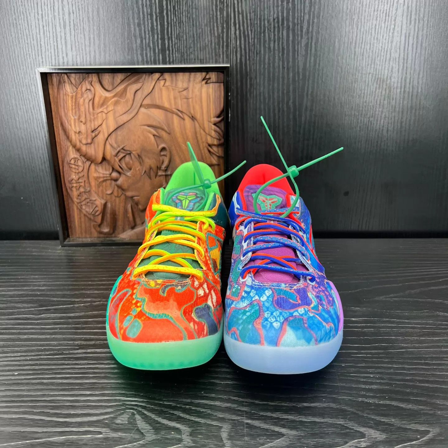 Nike ZK8 Orange & Blue Colorblocked 40.5 Size US 7.5 / EU 40-41 - 4 Thumbnail