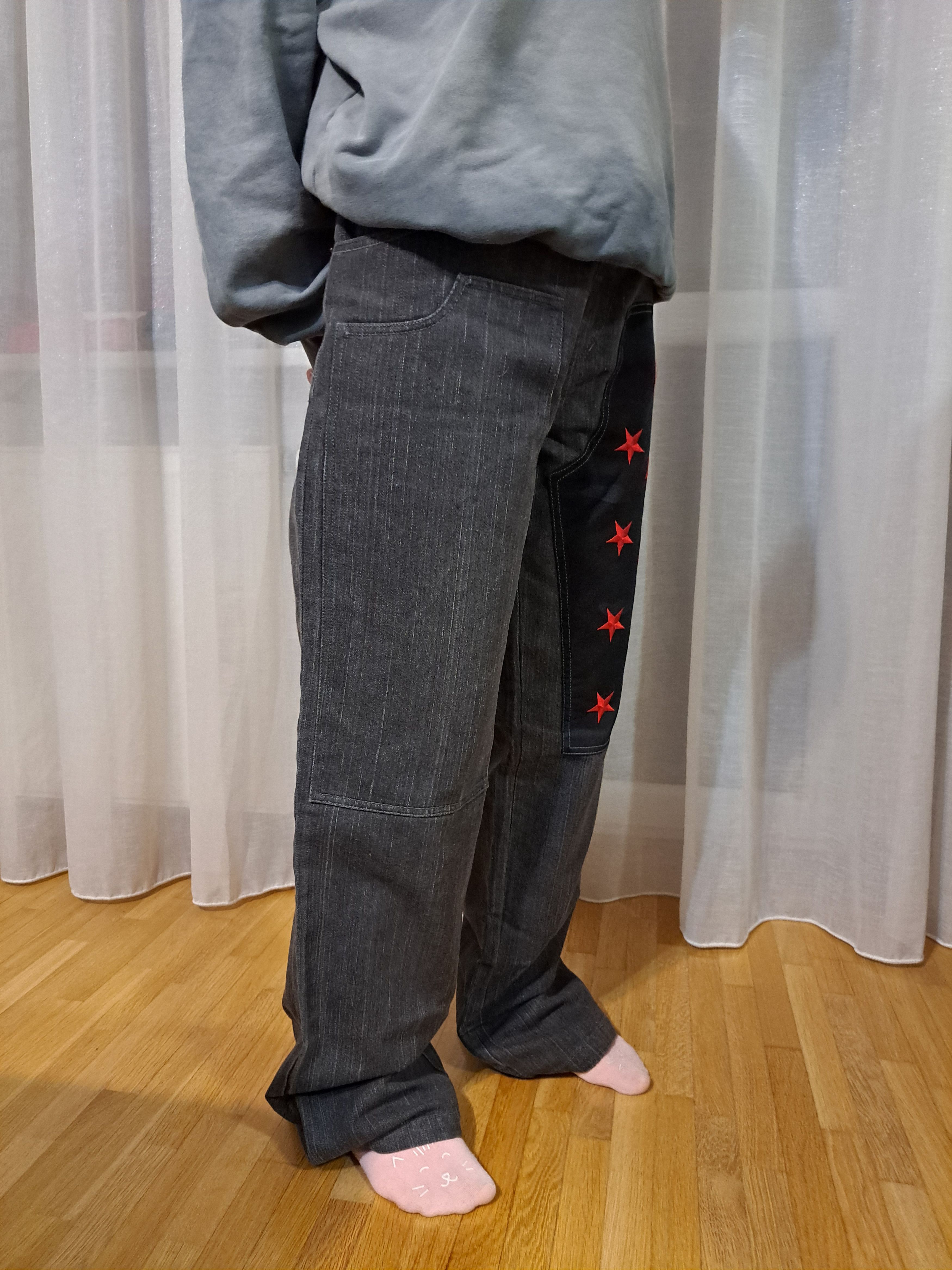 Vintage Square Zero jeans 36W, wide, parachute Size US 36 / EU 52 - 6 Thumbnail