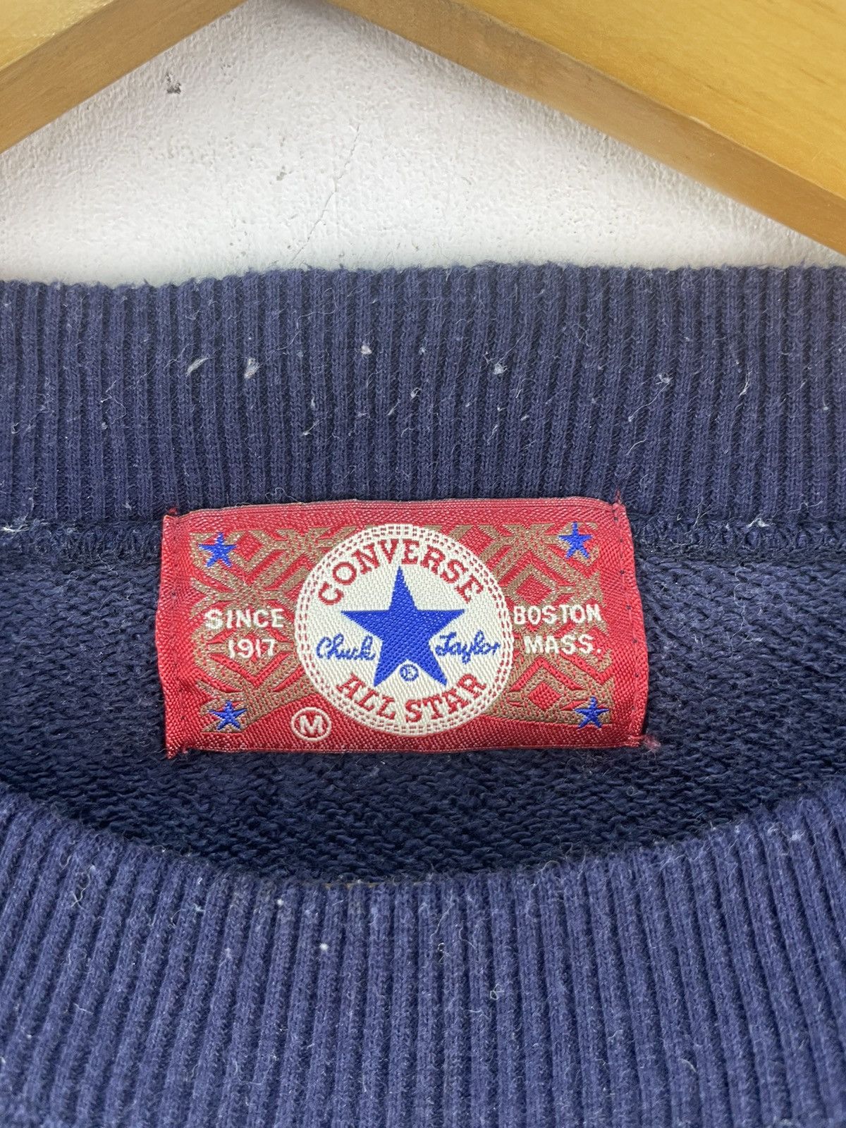 Converse Vintage 90s Converse Logo Spellout Sweatshirt Baggy Size US M / EU 48-50 / 2 - 3 Thumbnail