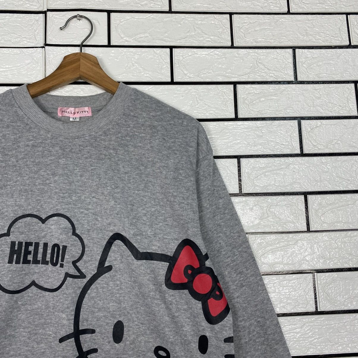 Japanese Brand 📌Vintage Sweatshirt Hello Kitty Big Logo Size US M / EU 48-50 / 2 - 7 Thumbnail