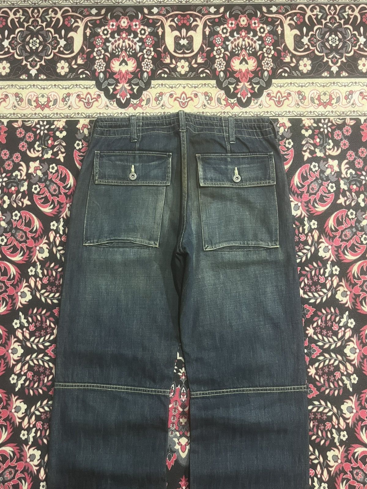 Japanese Brand Vintage Japanese Brand Raw-Tex Fatigue Jeans Pants Size US 30 / EU 46 - 5 Thumbnail