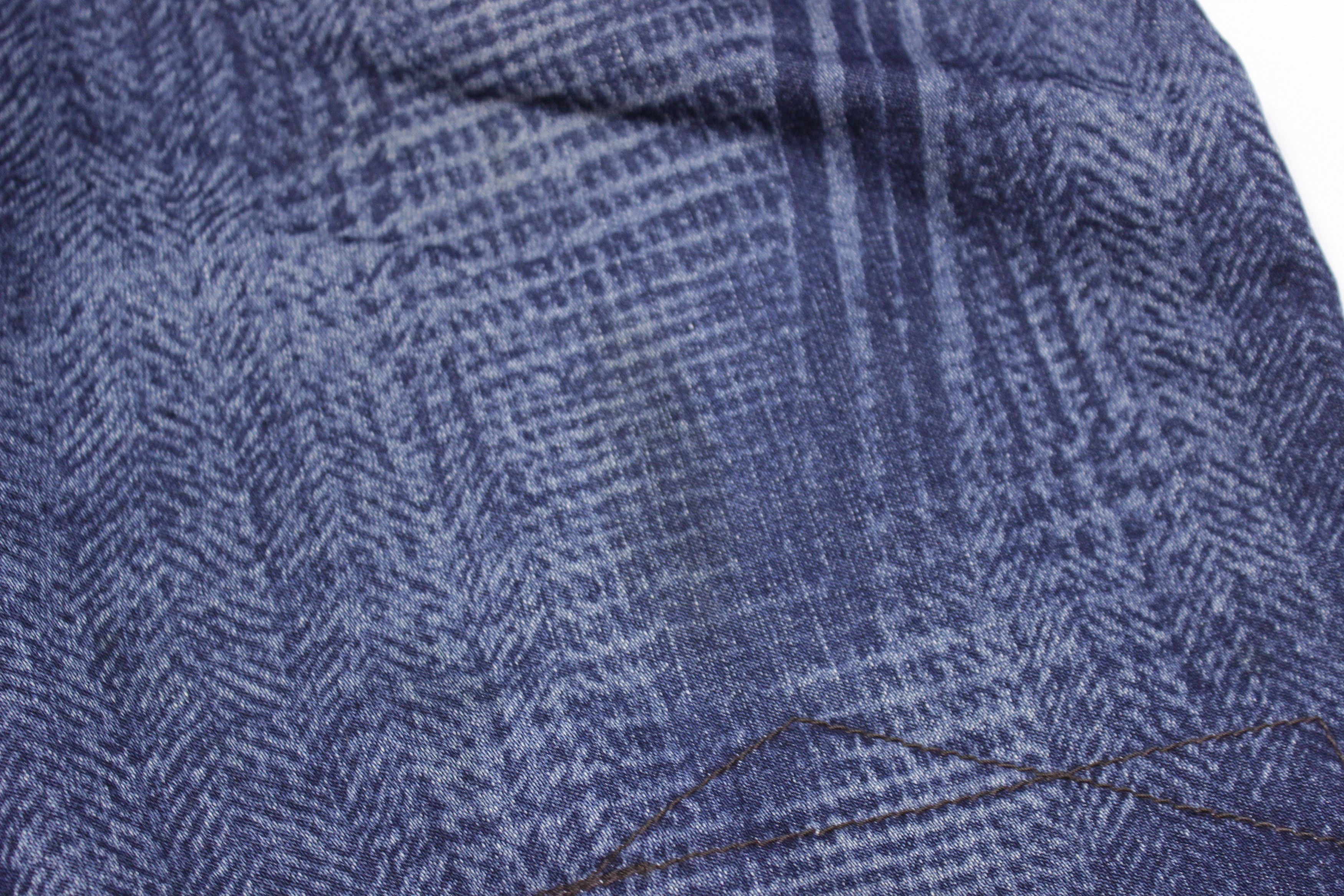 Marithe + Francois Girbaud 00S Pattern Logo Jeans Vintage Size US 31 - 8 Thumbnail