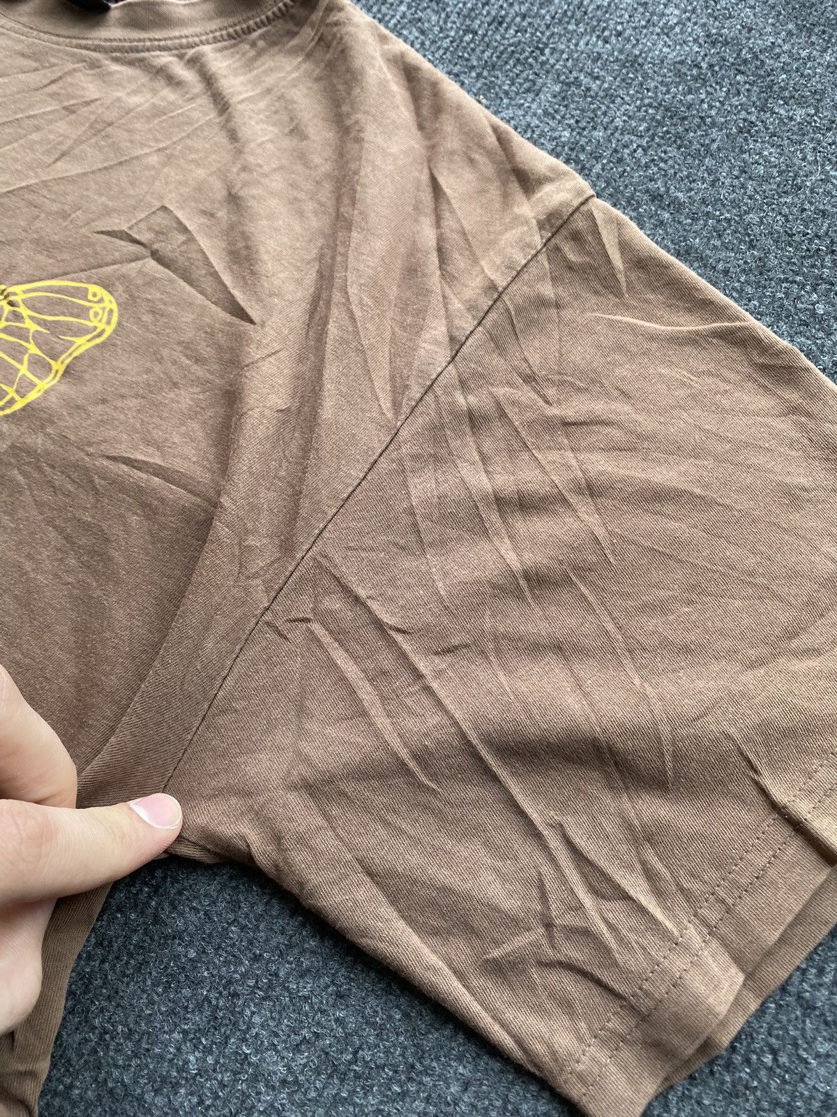 Band Tees 🔥Colour Haze Band Tour vintage tee brown rare Size US L / EU 52-54 / 3 - 13 Thumbnail