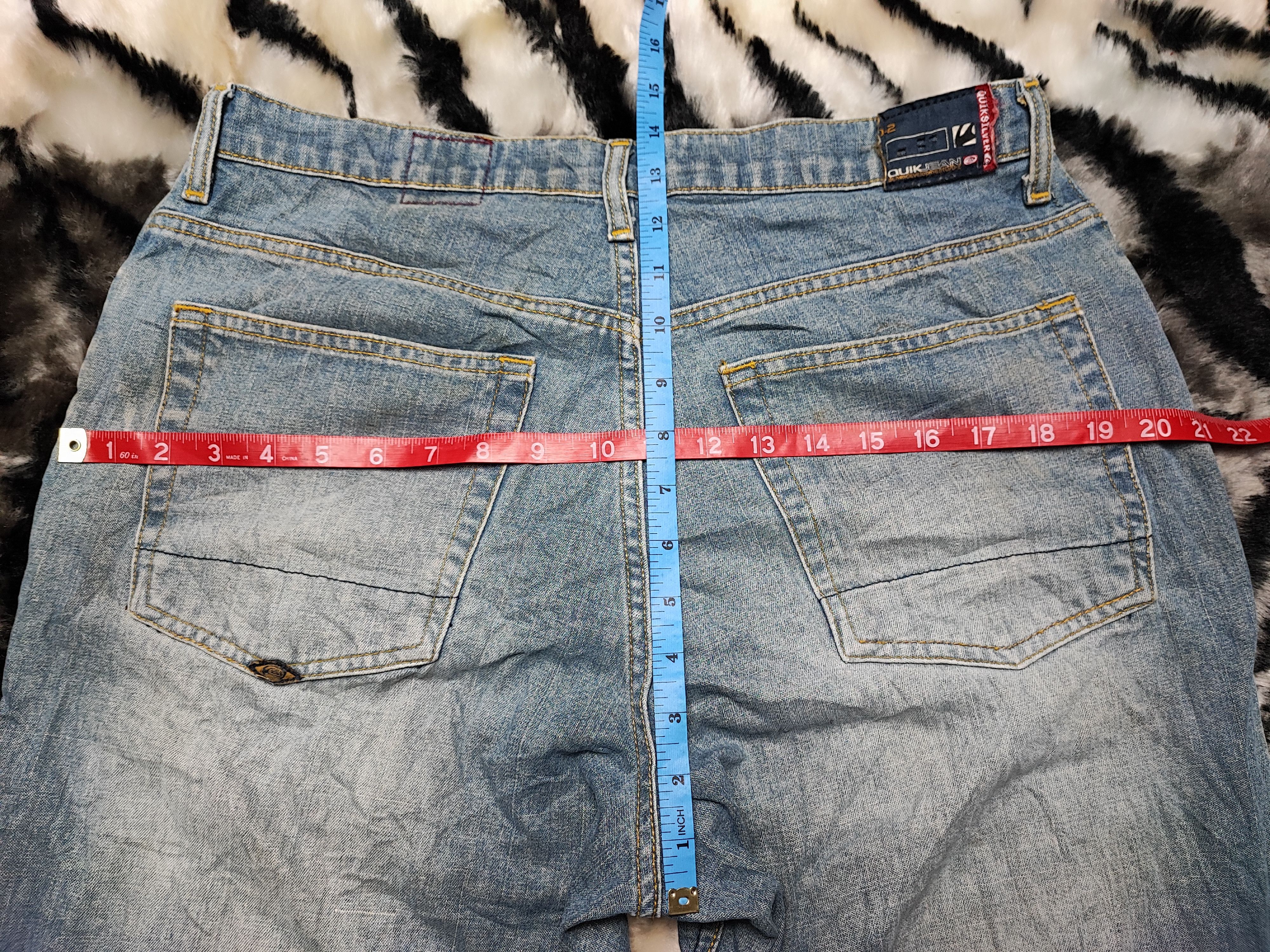 Quiksilver × Vintage Quiksilver Jeans Baggy Size 33 Size US 33 - 13 Thumbnail