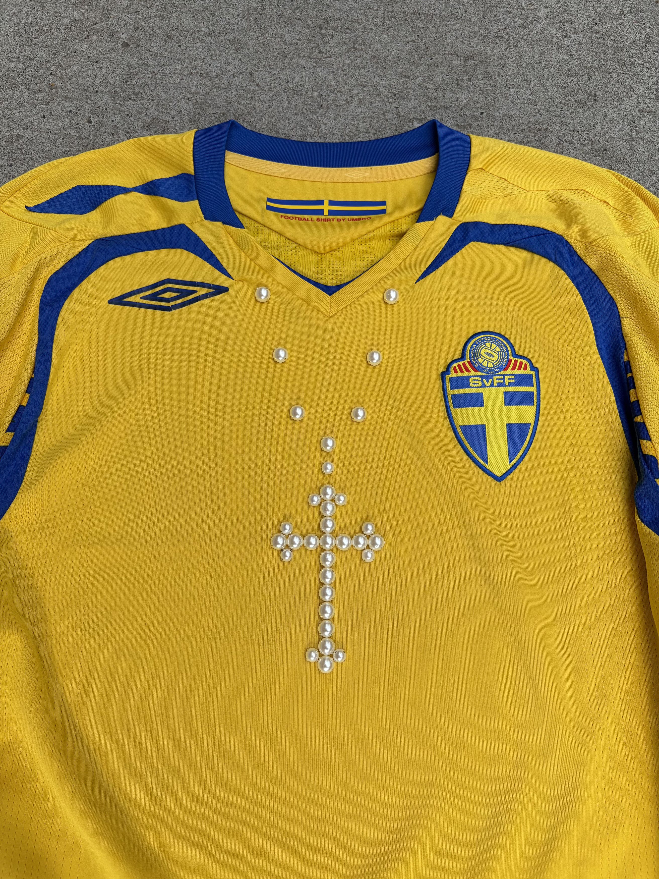 Umbro Sweden Football Top Size US L / EU 52-54 / 3 - 2 Thumbnail