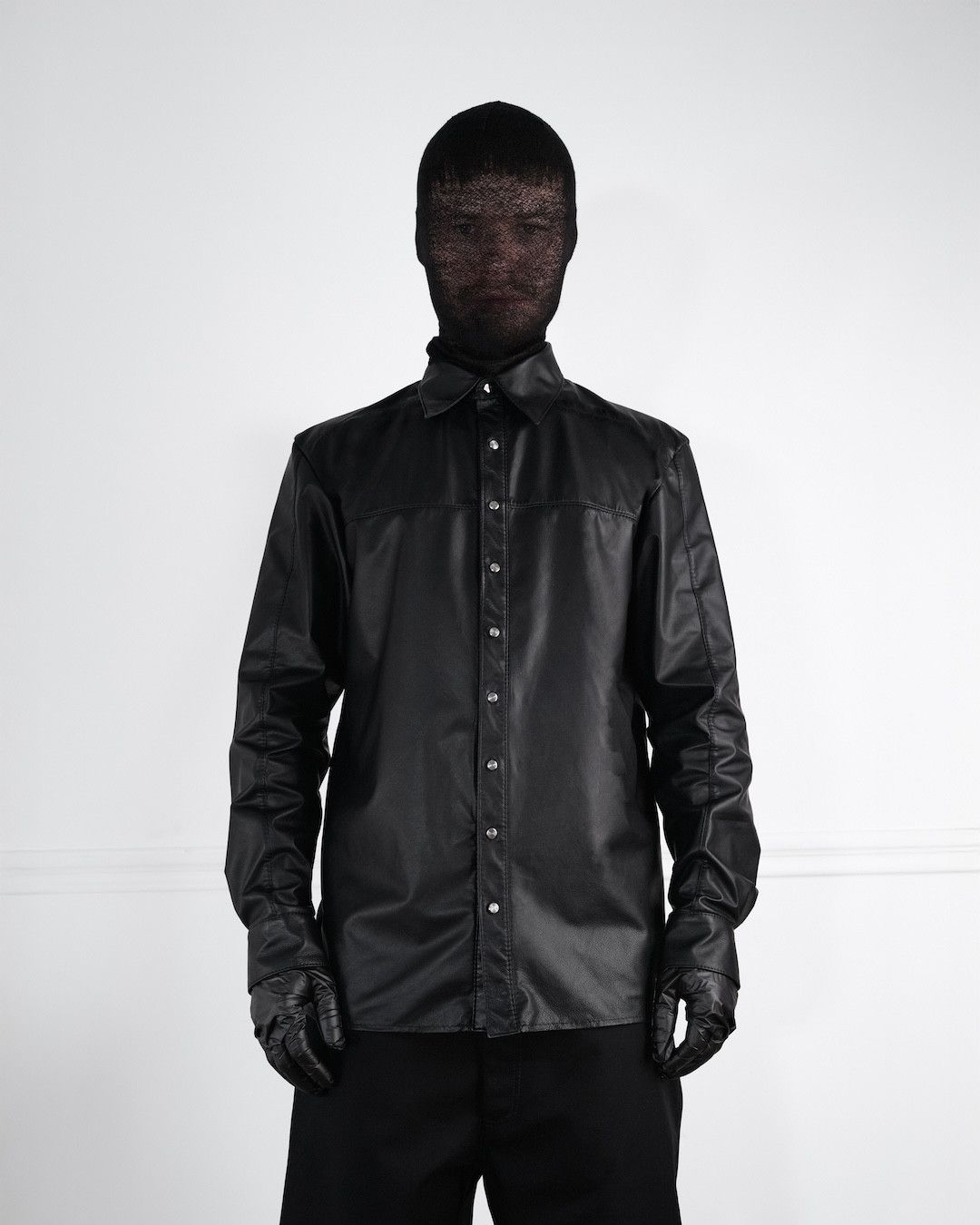 NKTRMNV KANGAROO LEATHER SHIRT