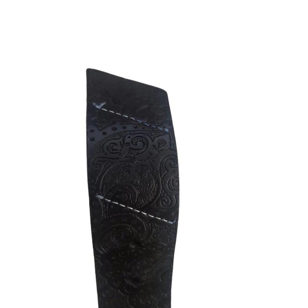 Robert Graham Robert Graham Men's Leather Filigree Embossed Belt 46/48" Size ONE SIZE - 8 Thumbnail