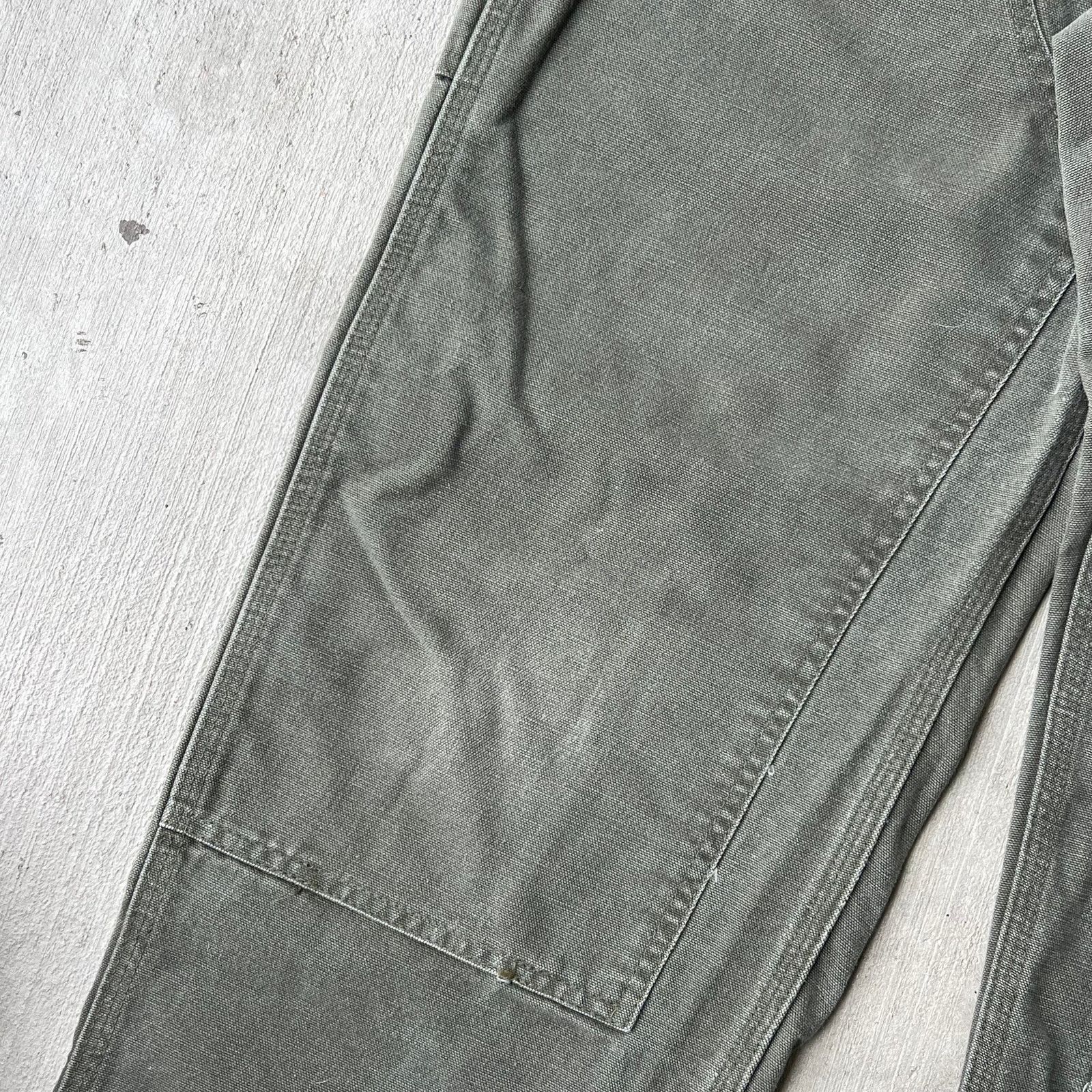 Carhartt × Vintage Carhartt green double knee work wear carpenter pants Size US 32 / EU 48 - 9 Thumbnail