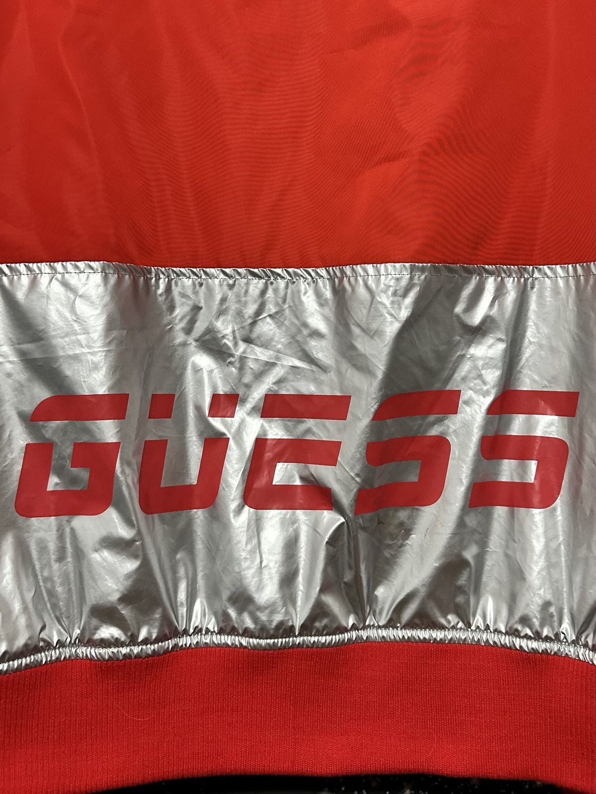 Guess Guess Reflective Logo Flight jacket Size US L / EU 52-54 / 3 - 2 Thumbnail