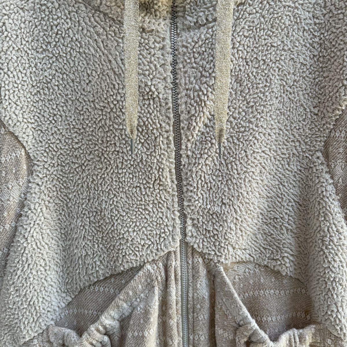 Frapbois Frapbois Zip Up Sherpa Hoodie Size US M / EU 48-50 / 2 - 5 Thumbnail