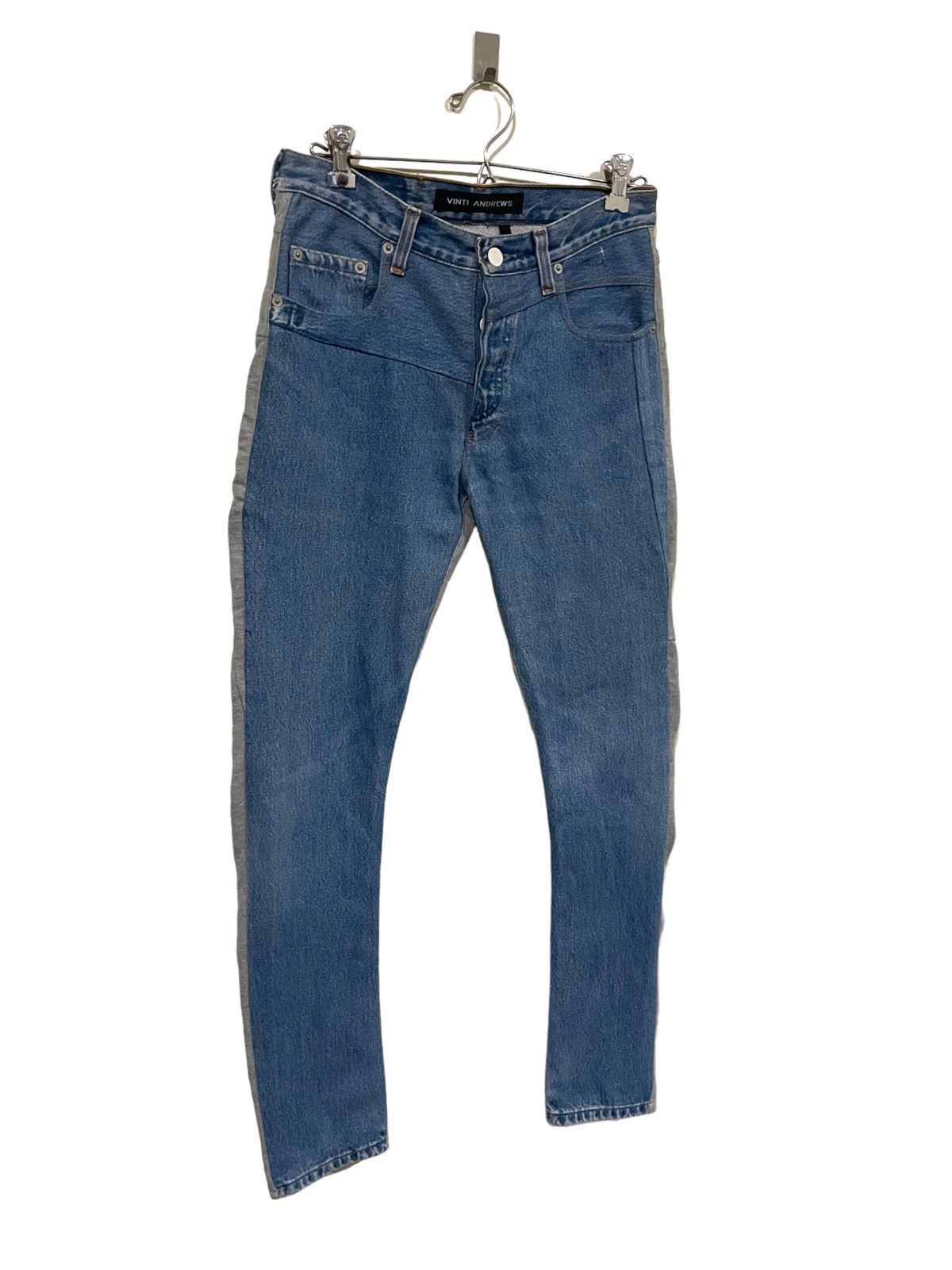 Levi's × Vinti Andrews Vinti Andrews x Levis Collab Rework Distressed Skinny Jeans Size US 28 / EU 44 - 4 Thumbnail