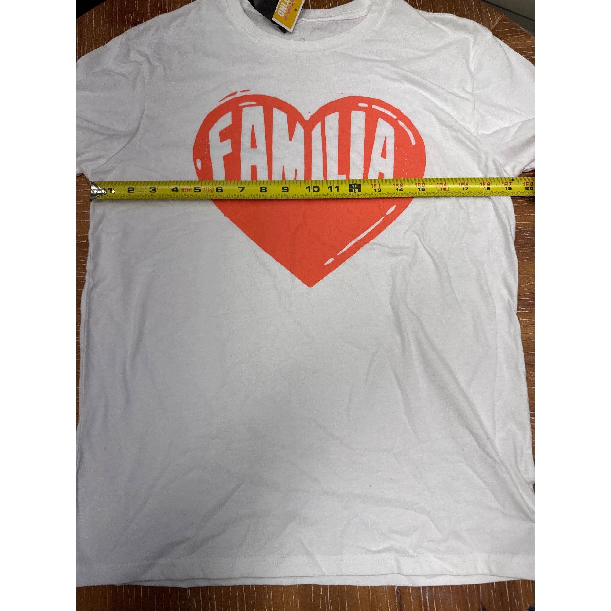Other Adult Gender Inclusive Familia Short Sleeve T-Shirt Medium Size M / US 6-8 / IT 42-44 - 6 Thumbnail