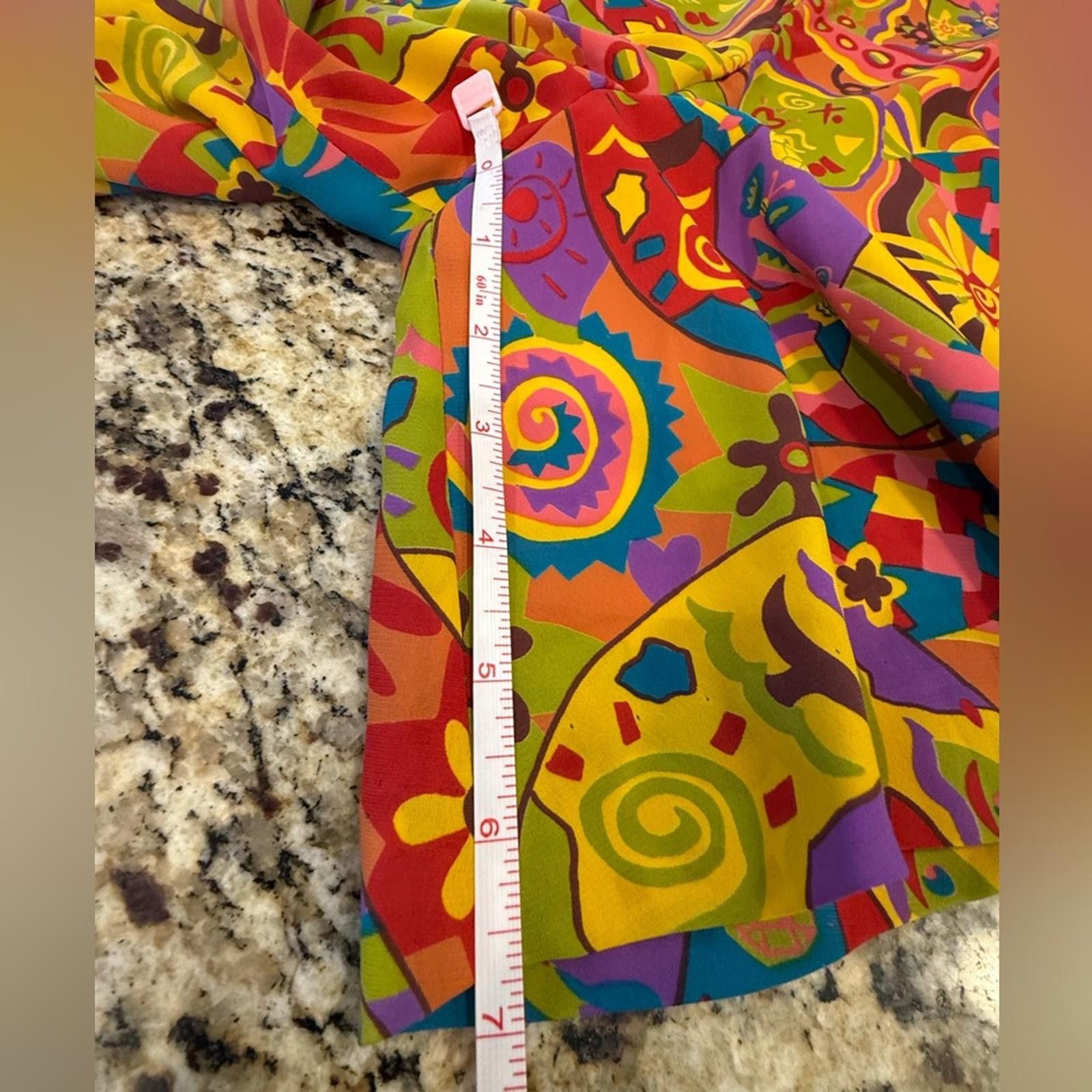 Other Bermuda shorts boho eclectic colorful retro 80s SZ 24” waist Size 24" / US 00 / IT 34 - 6 Thumbnail