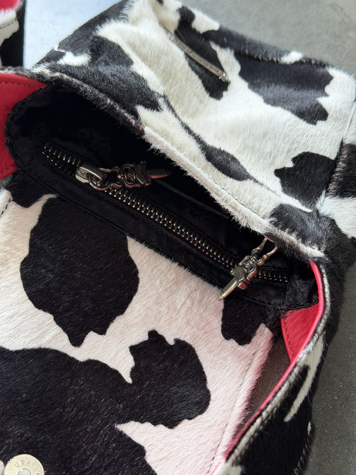 Chrome Hearts Chrome Hearts Cowprint Side bag Size ONE SIZE - 5 Thumbnail