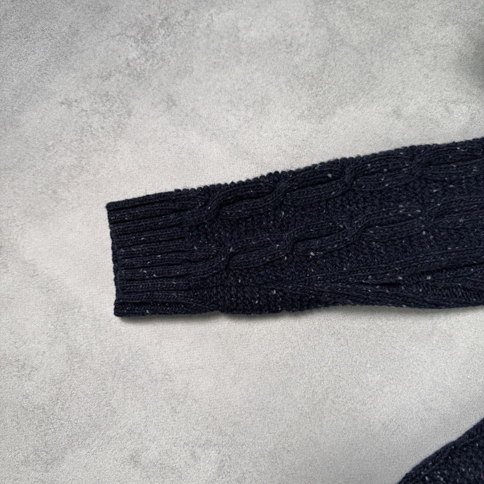 Barbour Barbour Beacon Brand Cable Knit Men Wool Sweater Size L Blue Size US L / EU 52-54 / 3 - 23 Thumbnail