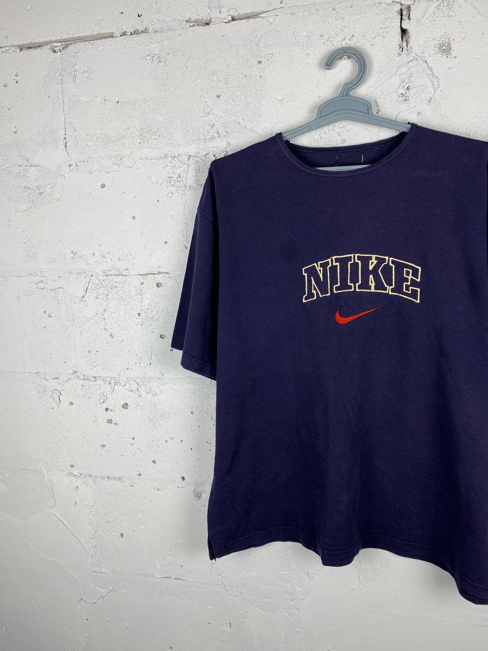 Nike × Vintage Vintage Nike Big Logo T-Shirt Size US XL / EU 56 / 4 - 3 Thumbnail