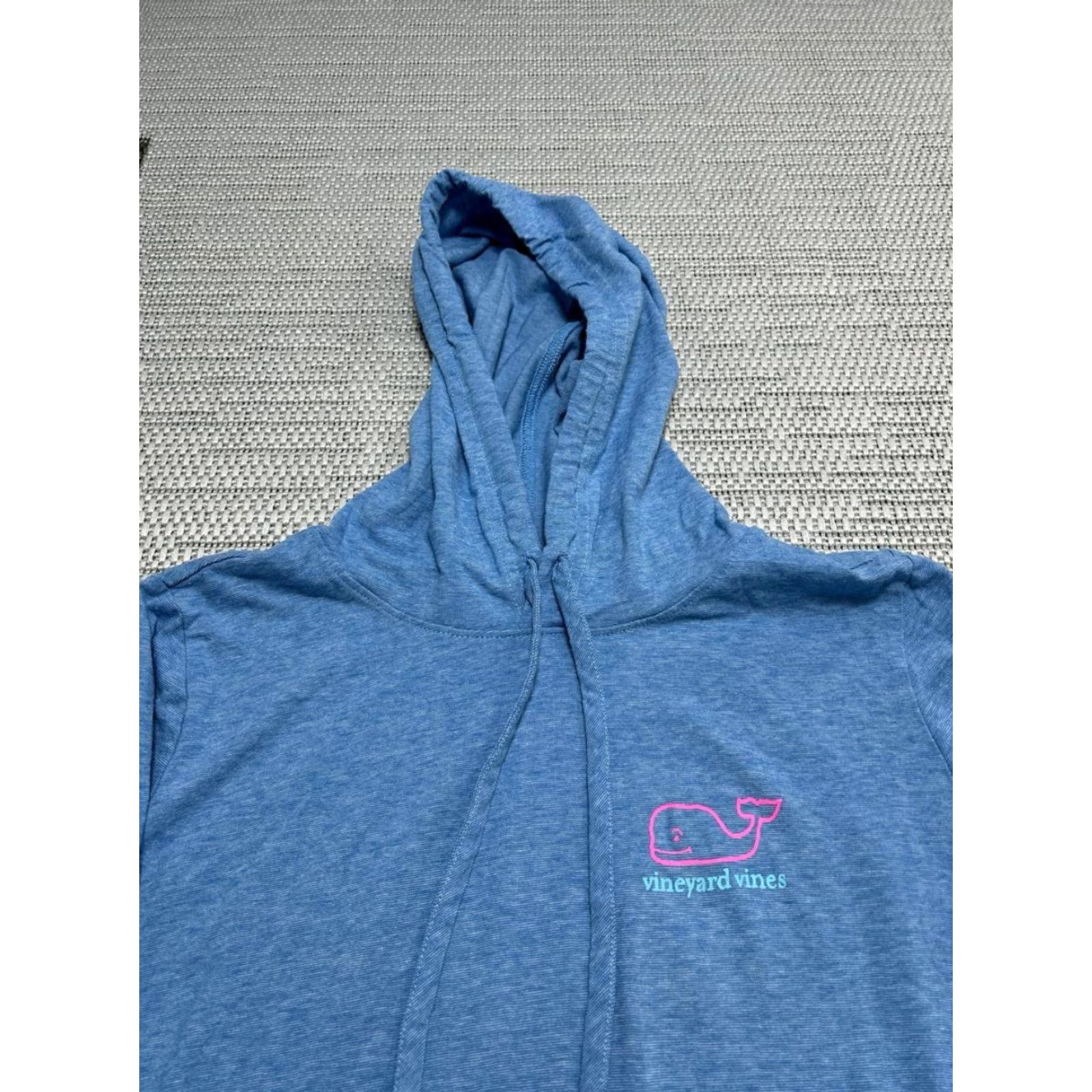 Vineyard Vines Vineyard Vines T Shirt Womens XS Edgartown Blue Whale Logo Nylon Stretch Hooded Size XS / US 0-2 / IT 36-38 - 3 Thumbnail