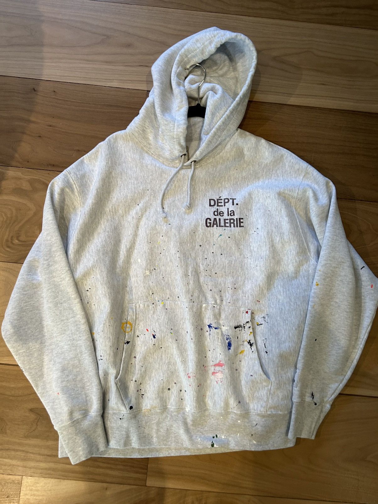 Gallery Dept. Paint Splatter Hoodie