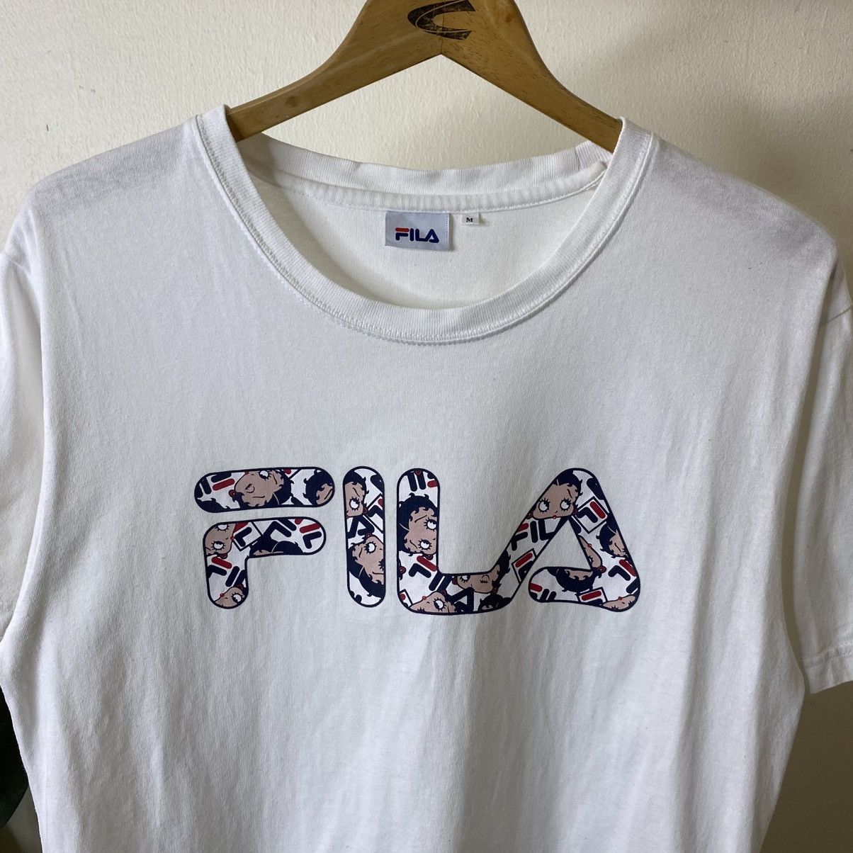 Cartoon Network Betty Boop x Fila Collaboration T Shirt Vintage Cartoon Size US M / EU 48-50 / 2 - 2 Thumbnail