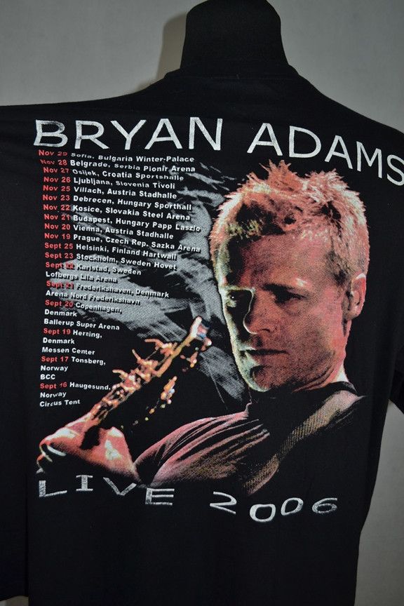 Band Tees × Vintage Vintage Bryan Adams Anthology 2006 Tour tee XL Size US XL / EU 56 / 4 - 5 Thumbnail