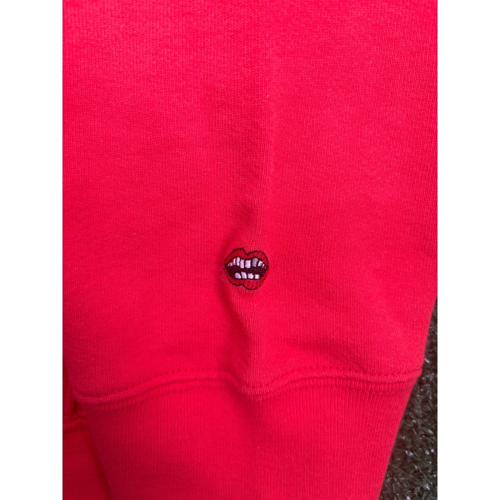 Chrome Hearts Chrome Hearts Matty Boy "Sadistic Lipstick" Red Hoodie XL Size US XL / EU 56 / 4 - 4 Thumbnail