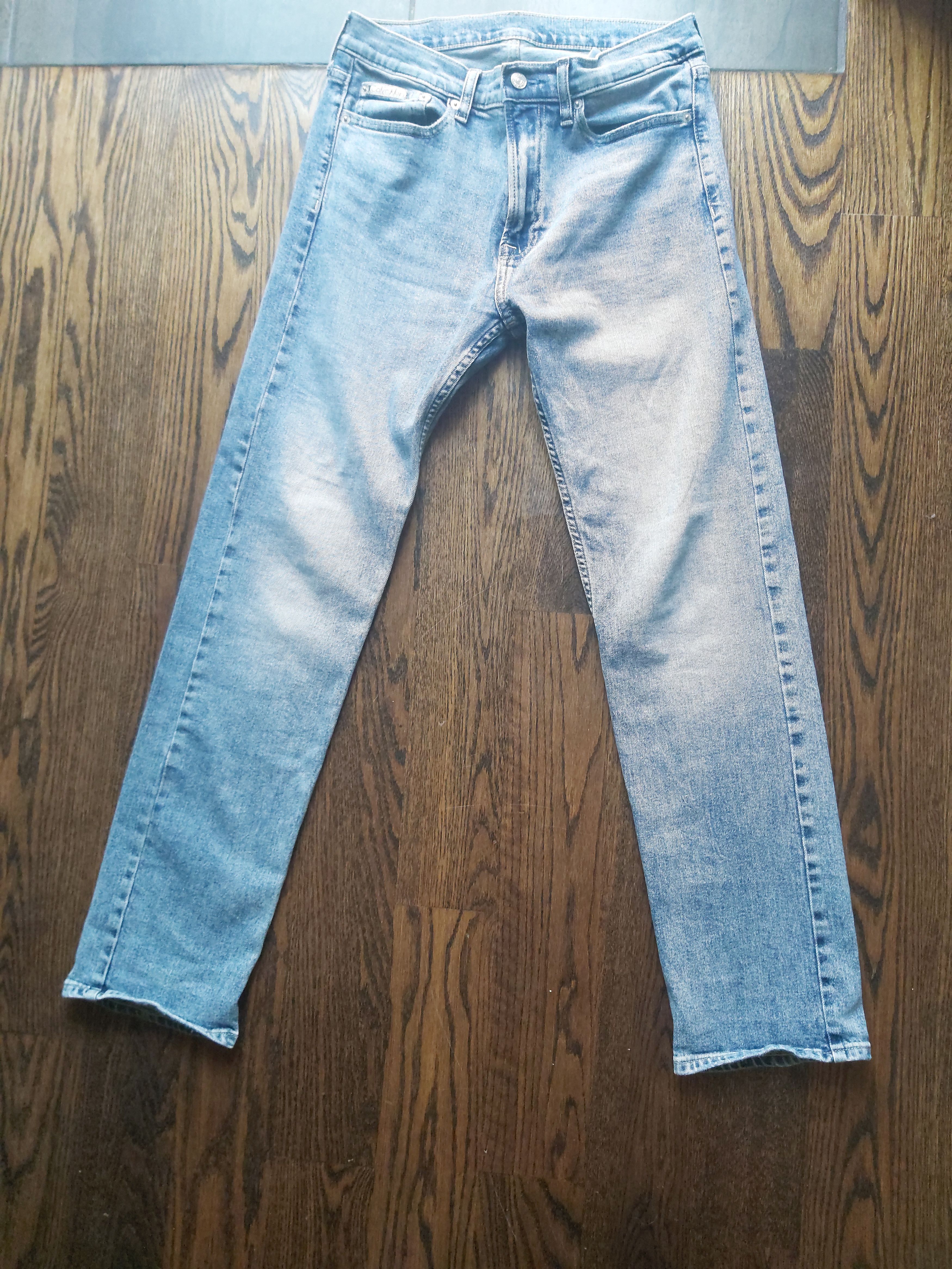Calvin Klein Calvin Klein: Light Blue Standard Straight Jeans Size US 30 / EU 46 - 3 Thumbnail