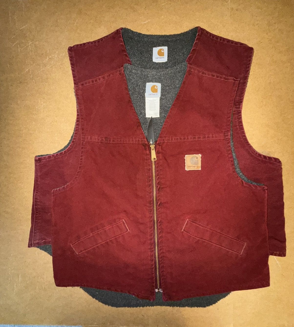 Carhartt Carhartt V13 Crimson Vest mens XXL VG condition Size US XXL / EU 58 / 5 - 14 Thumbnail