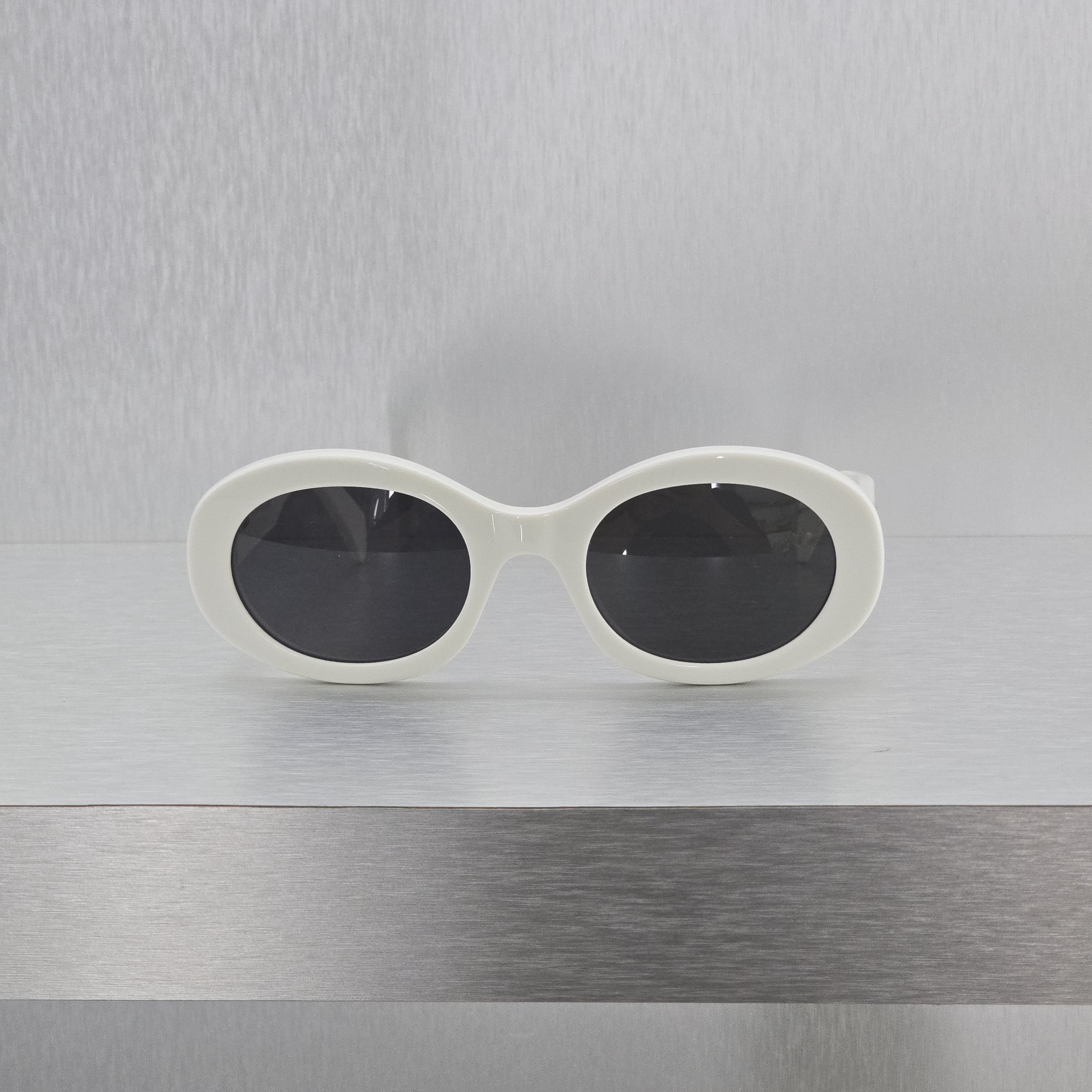 Celine CELINE Oval Sunglasses WHITE Size ONE SIZE - 4 Thumbnail