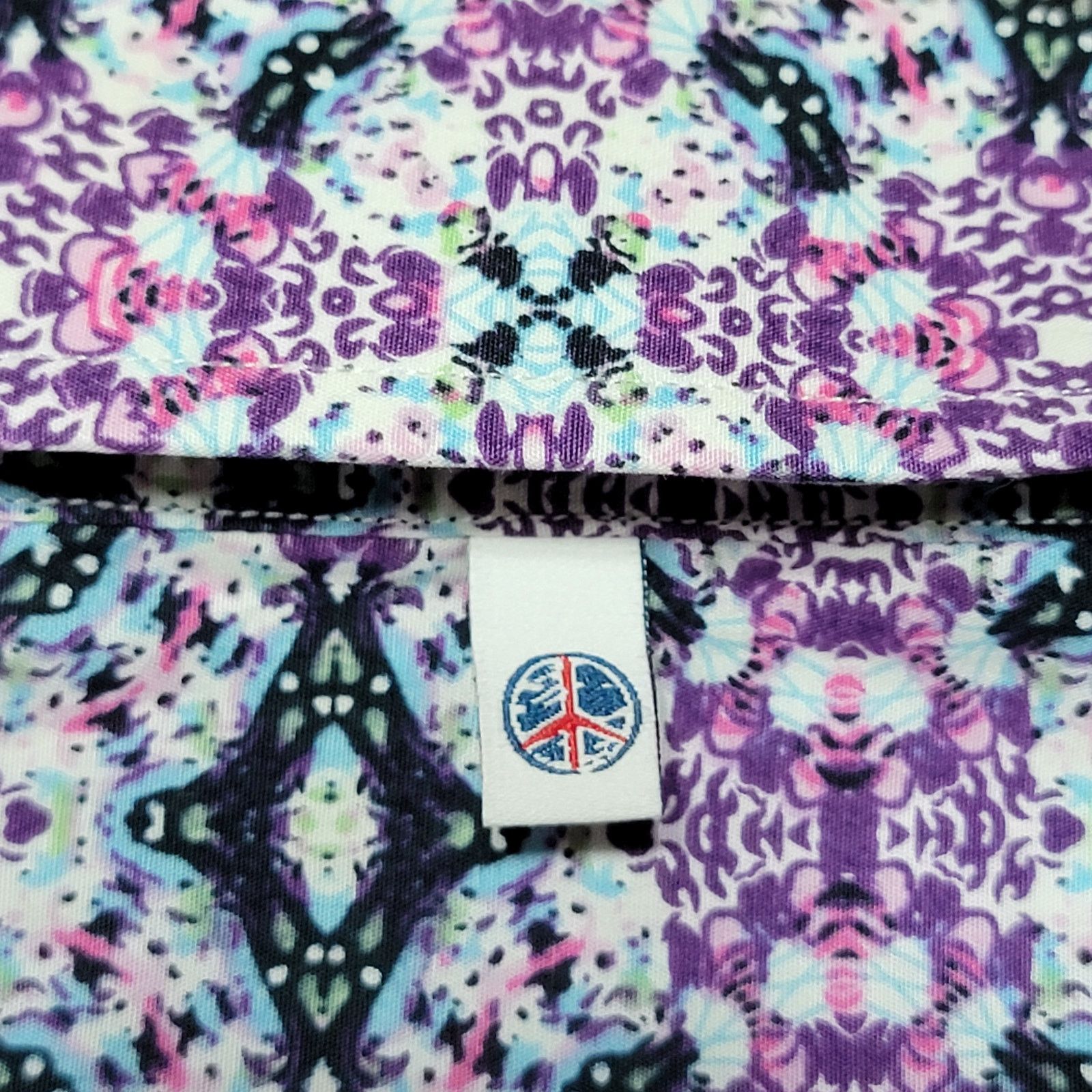 Other John Lennon LS Purple Floral Full Button Shirt - Size Medium Size US M / EU 48-50 / 2 - 7 Thumbnail