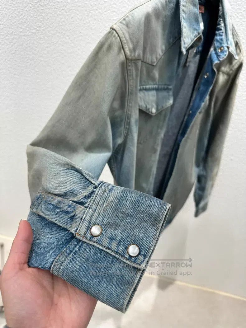 Acne Studios Acne Studios Mud Dyed Shirt Size US S / EU 44-46 / 1 - 5 Thumbnail