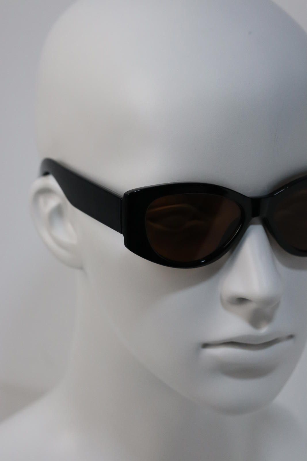 Other Y2k Avant Garde Cat Eye Shape Black Sunglasses Unisex OS Size ONE SIZE - 5 Thumbnail