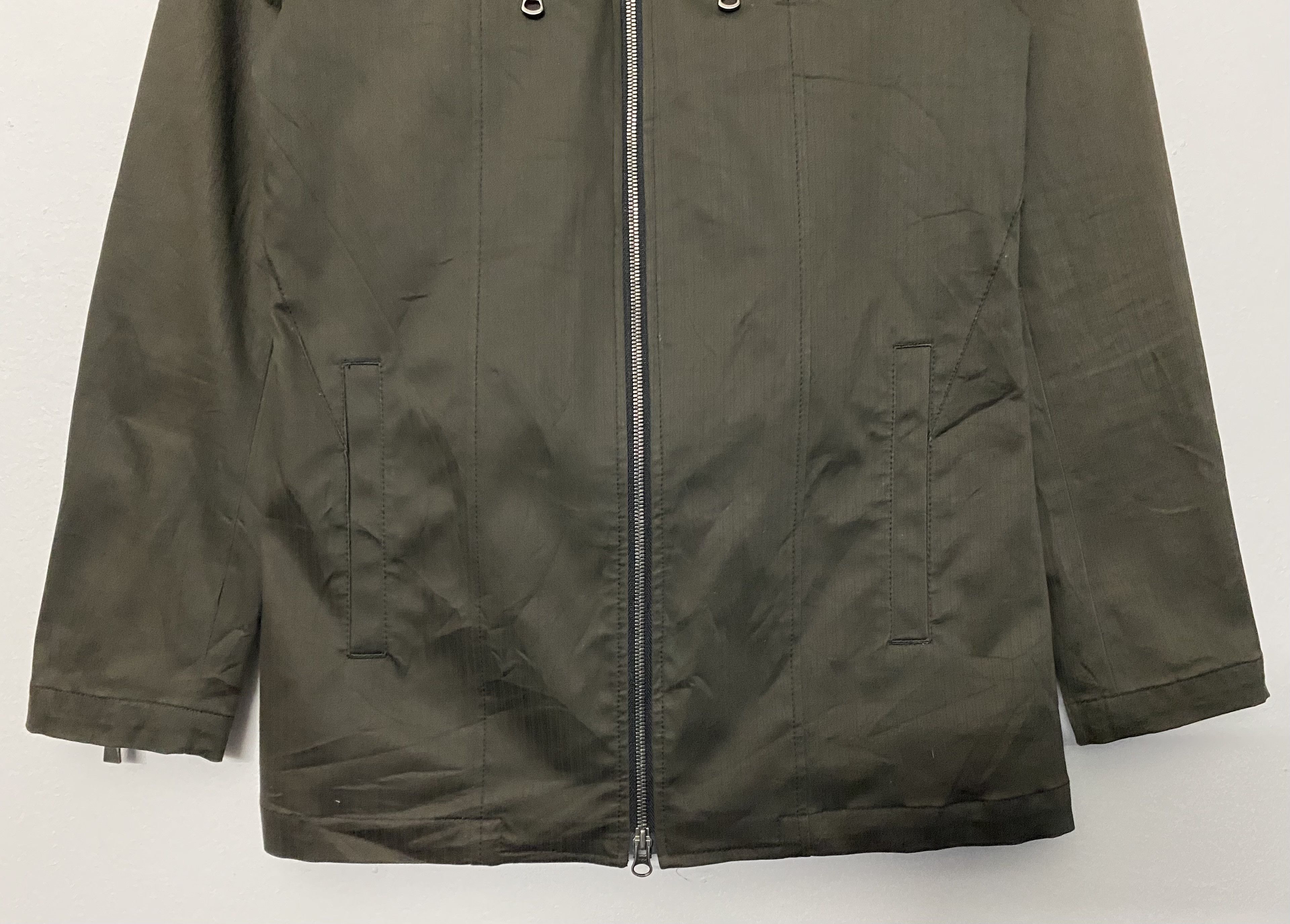 Katharine Hamnett London Katharine Hamnett London Zip-Up Military Jacket Size M Size M / US 6-8 / IT 42-44 - 4 Thumbnail