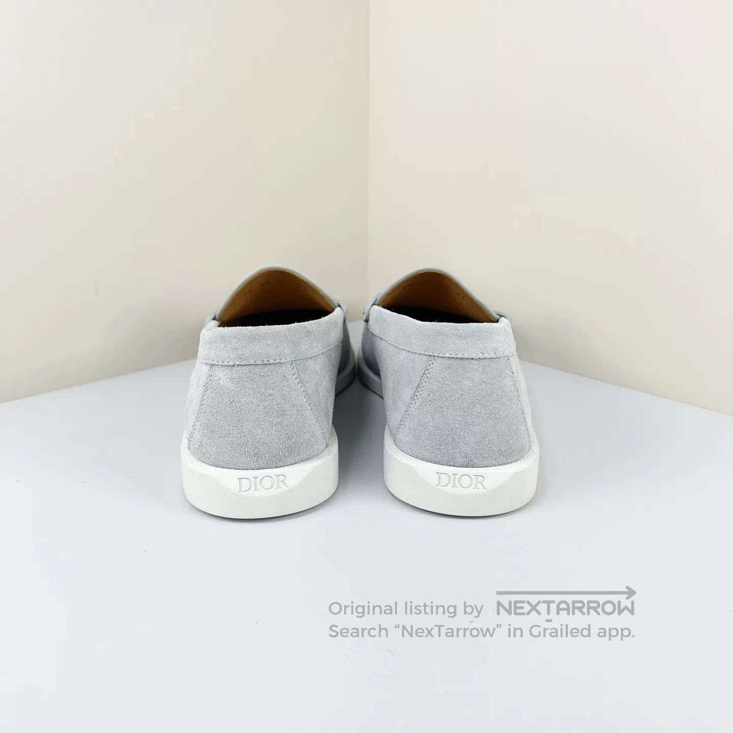 Dior gray dior granville casual loafers shoes. Size US 8 / EU 41 - 6 Thumbnail