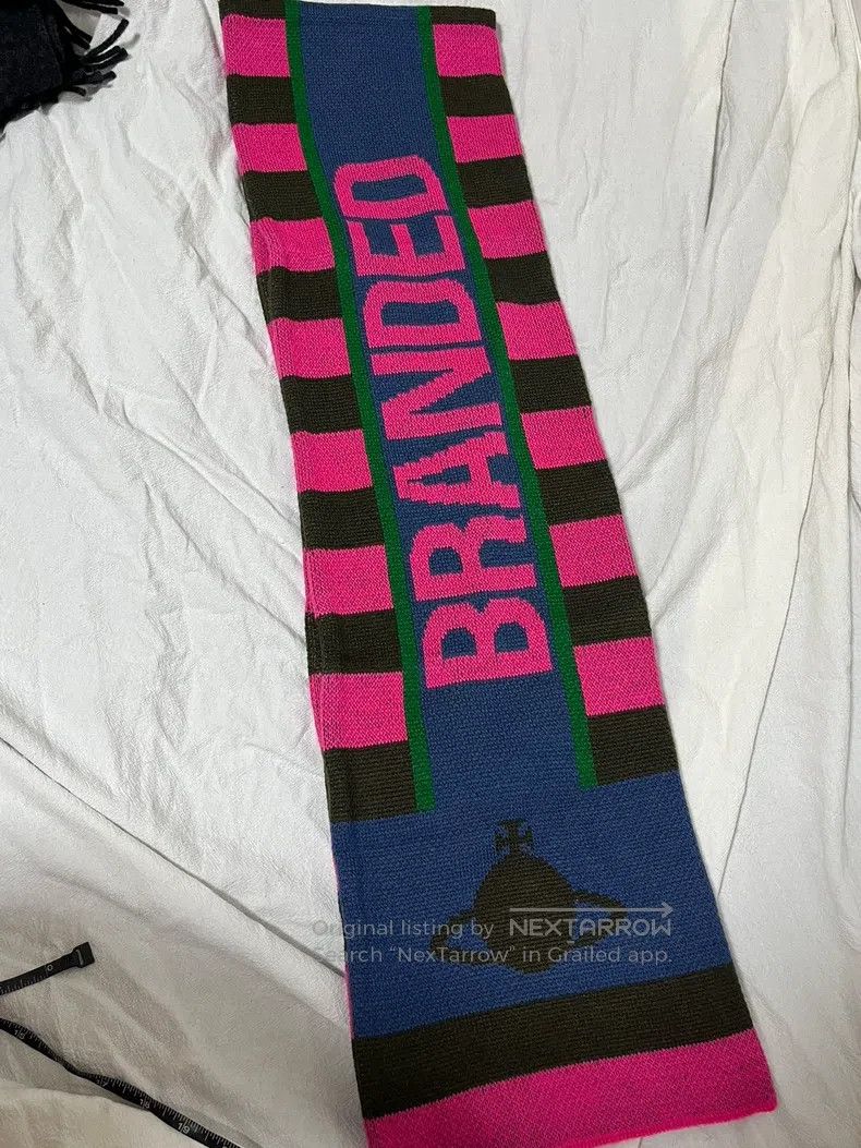Vivienne Westwood Vivienne Westwood size 160*22cm Knitted Scarf Size ONE SIZE - 1 Thumbnail