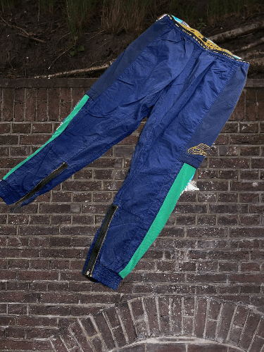 Nike × Vintage Y2K Nike Baggy Nylon Track Drill Pants Size US 34 / EU 50 - 1 Thumbnail