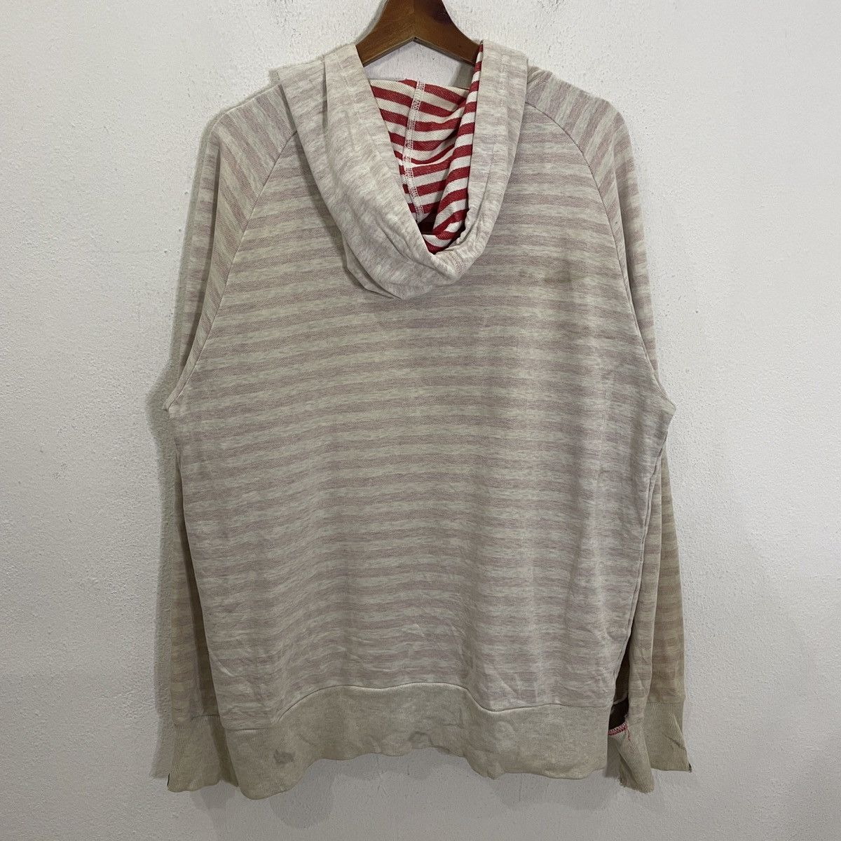 Nike × Vintage Vintage Y2k Nike Sportwear Distressed Zipper Hoodies Size US L / EU 52-54 / 3 - 8 Thumbnail