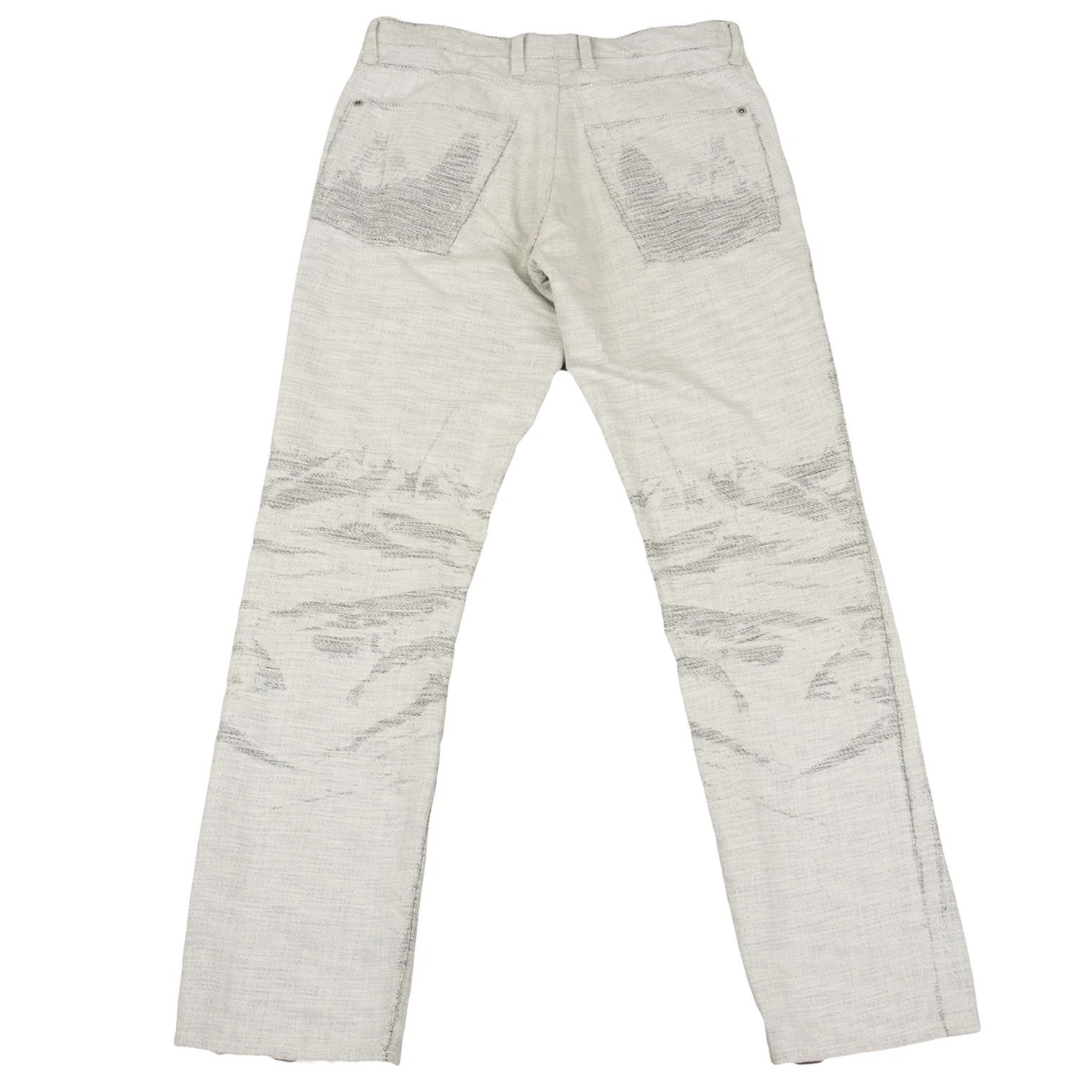 Issey Miyake Fade Woven Pants in White Indigo Size US 36 / EU 52 - 13 Thumbnail