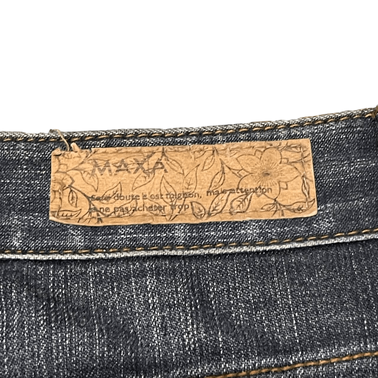 Japanese Brand Vintage Maxa Low Rise Flared Jeans Ifsixwasnine Lgb Style Size US 32 / EU 48 - 16 Thumbnail