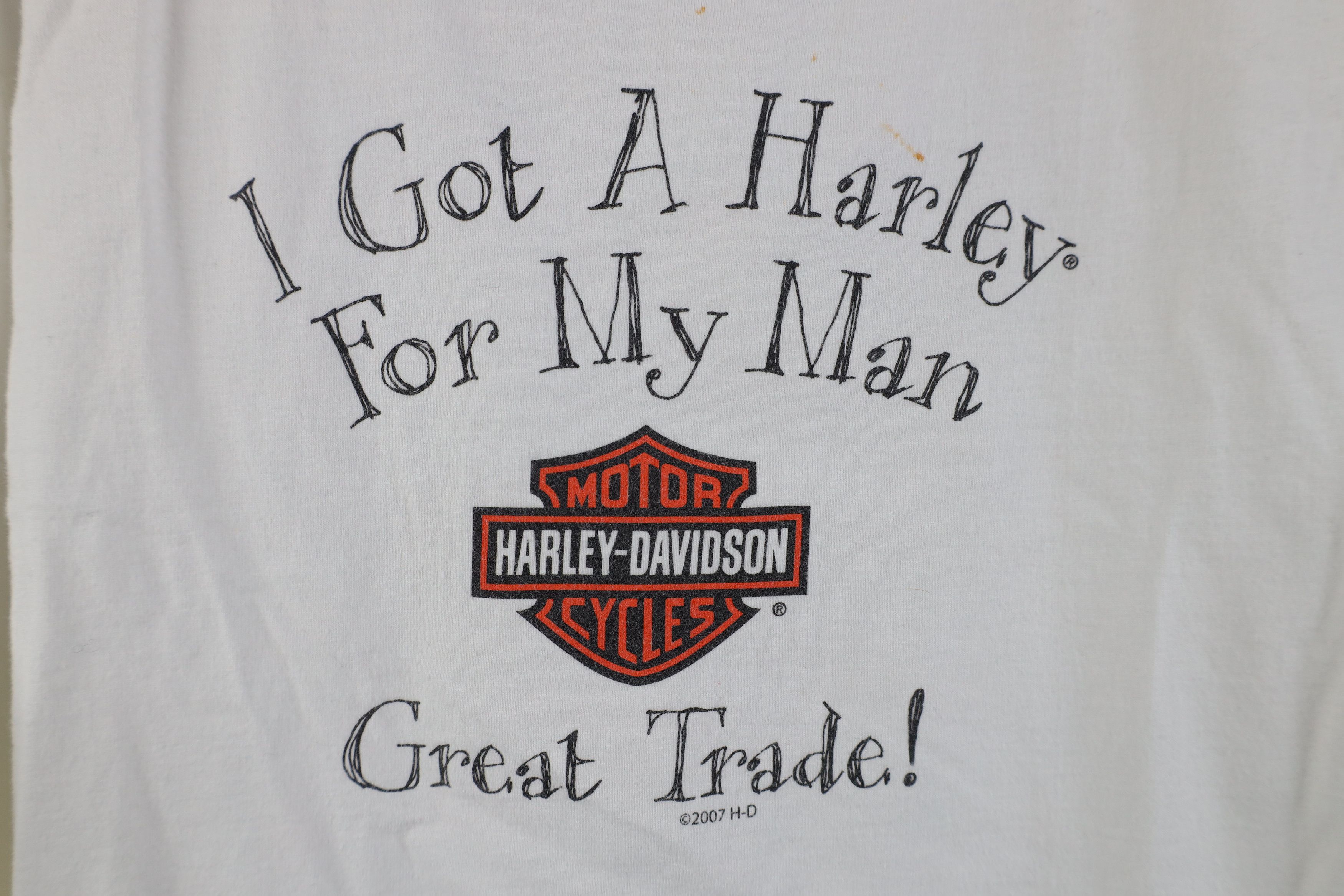 Harley Davidson Vintage Y2K Harley Davidson Man Harley Great Trade T-Shirt Size L / US 10 / IT 46 - 4 Thumbnail