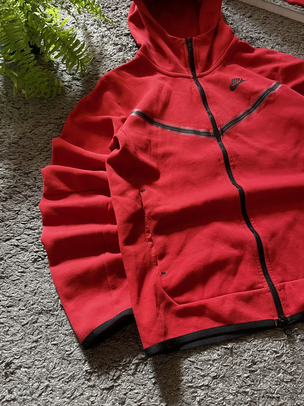 Nike × Vintage Nike Tech-Fleece Zip Hoodie Streetwear Logo Swoosh Rare Size US S / EU 44-46 / 1 - 6 Thumbnail