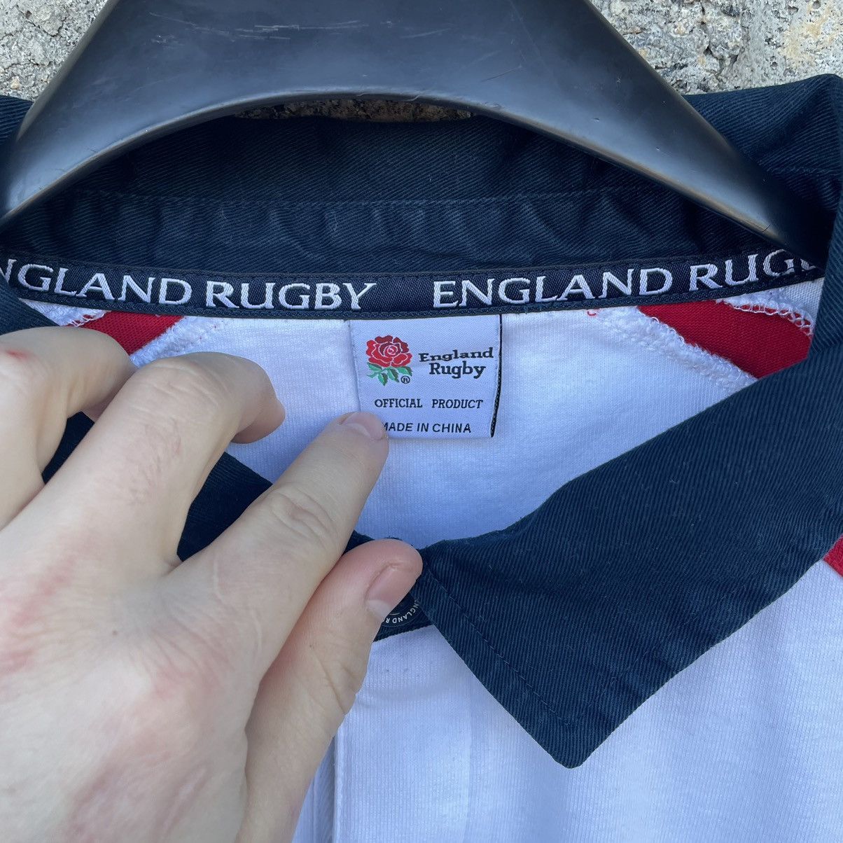 Vintage Vintage England League Rugby Longsleeve T-shirts Sport 90s Size US XL / EU 56 / 4 - 11 Thumbnail